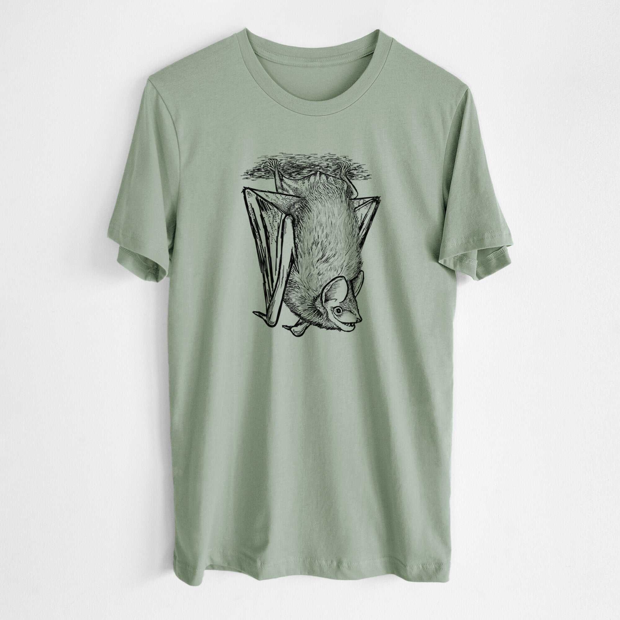Eptesicus fuscus - Big Brown Bat - Lightweight 100% Cotton Unisex Crewneck