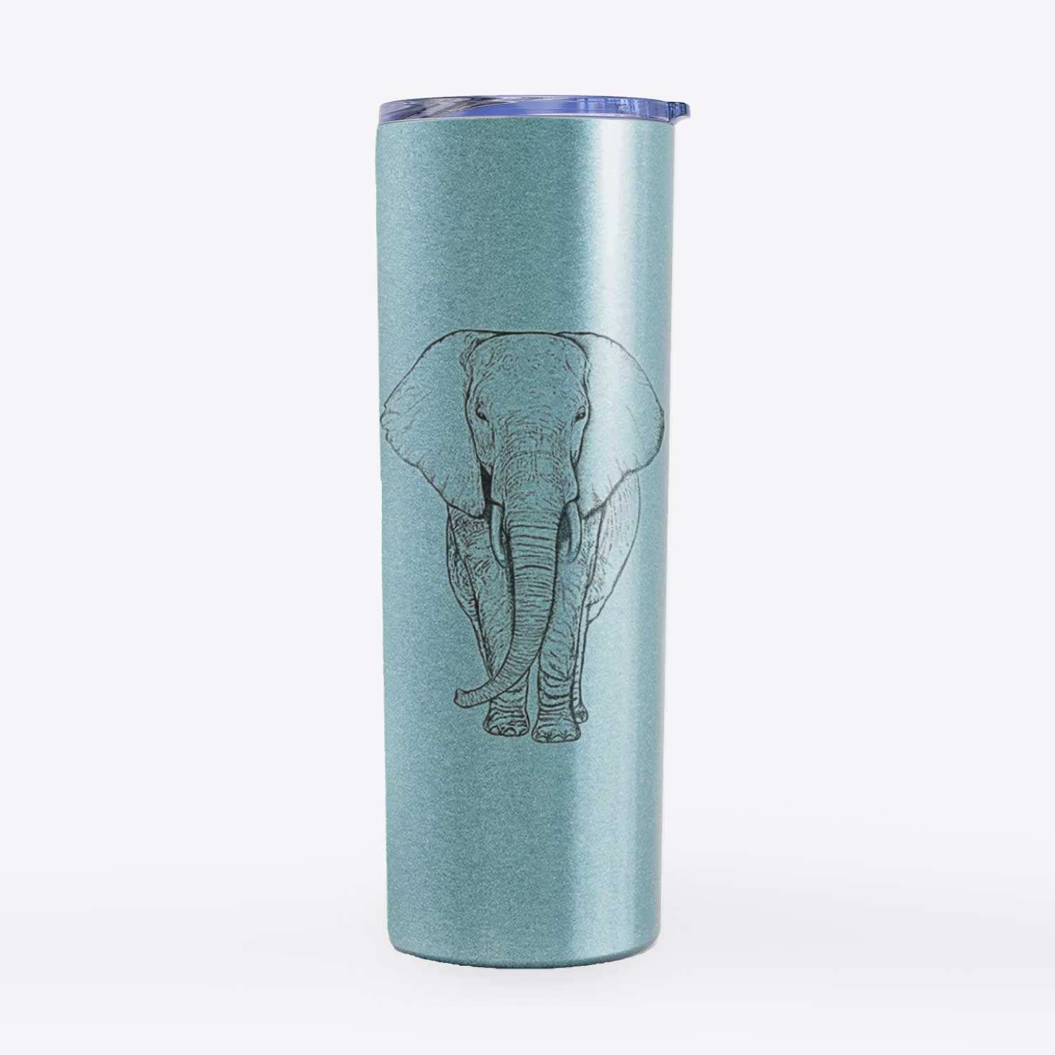 Loxodonta africana - African Elephant - 20oz Skinny Tumbler