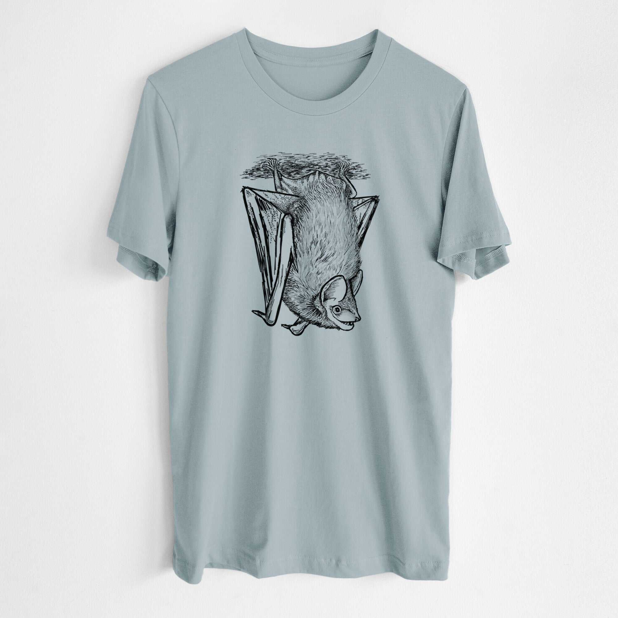 Eptesicus fuscus - Big Brown Bat - Lightweight 100% Cotton Unisex Crewneck