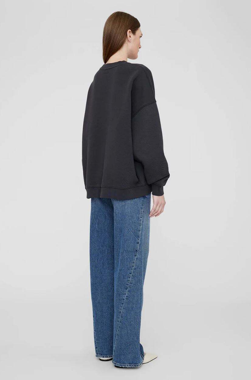 Studyvn Miles Sweatshirt in Washed Black