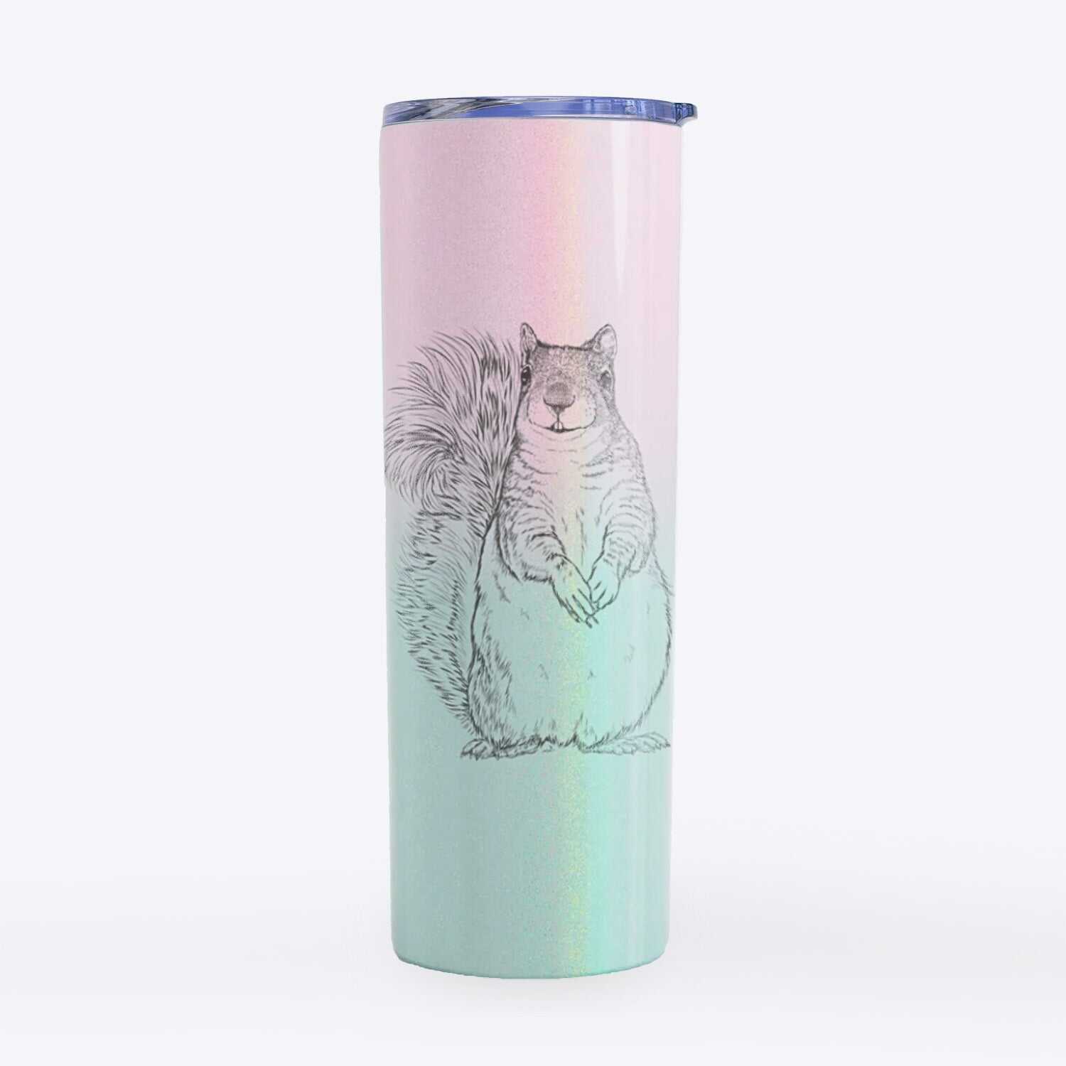 Western Grey Squirrel - Sciurus griseus - 20oz Skinny Tumbler