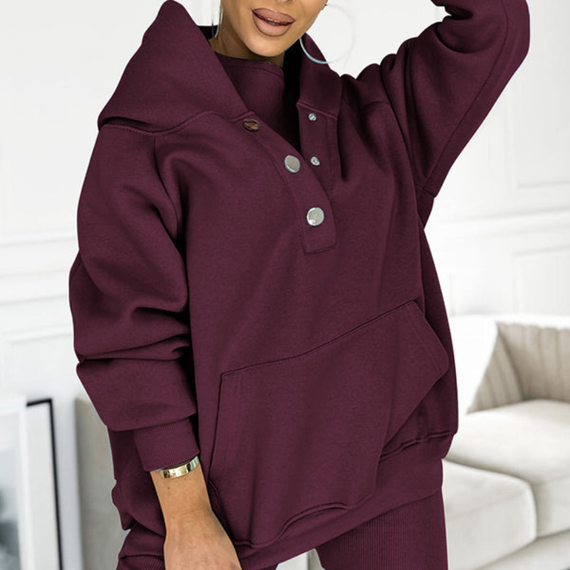 Casual Comfort Sweatshirt Suit