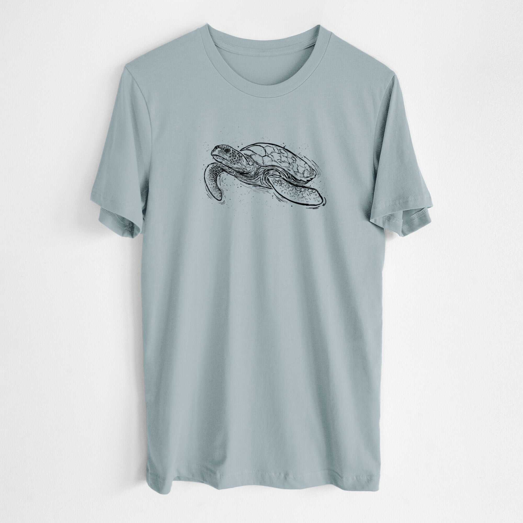Hawksbill Sea Turtle - Eretmochelys imbricata - Lightweight 100% Cotton Unisex Crewneck