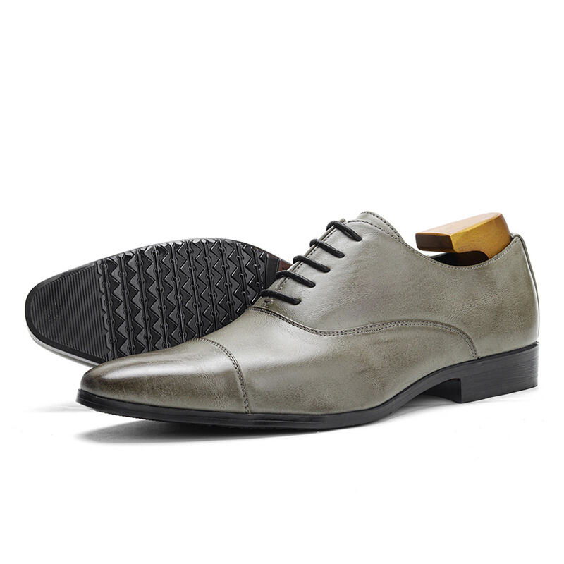 Men's Comfortable Lightweight Cap-toe Oxford Shoes