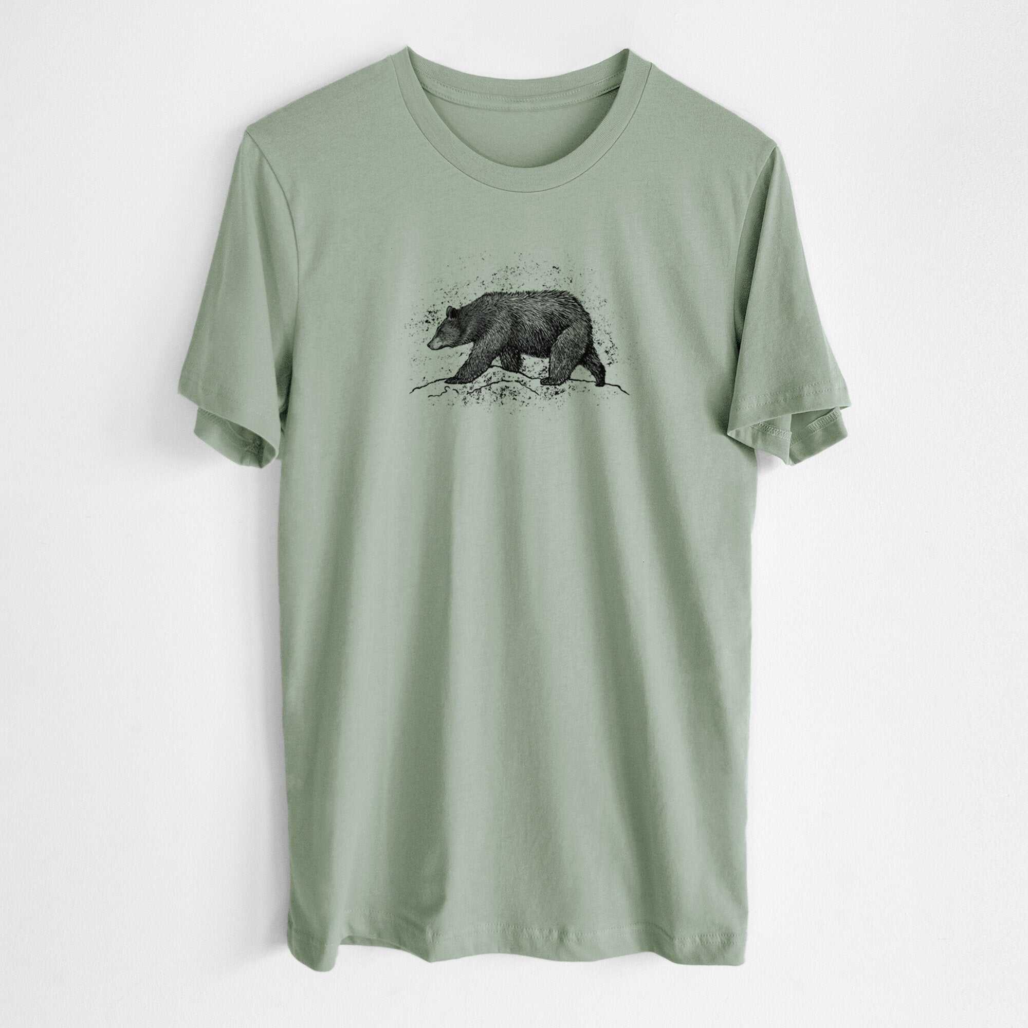 Black Bear - Lightweight 100% Cotton Unisex Crewneck