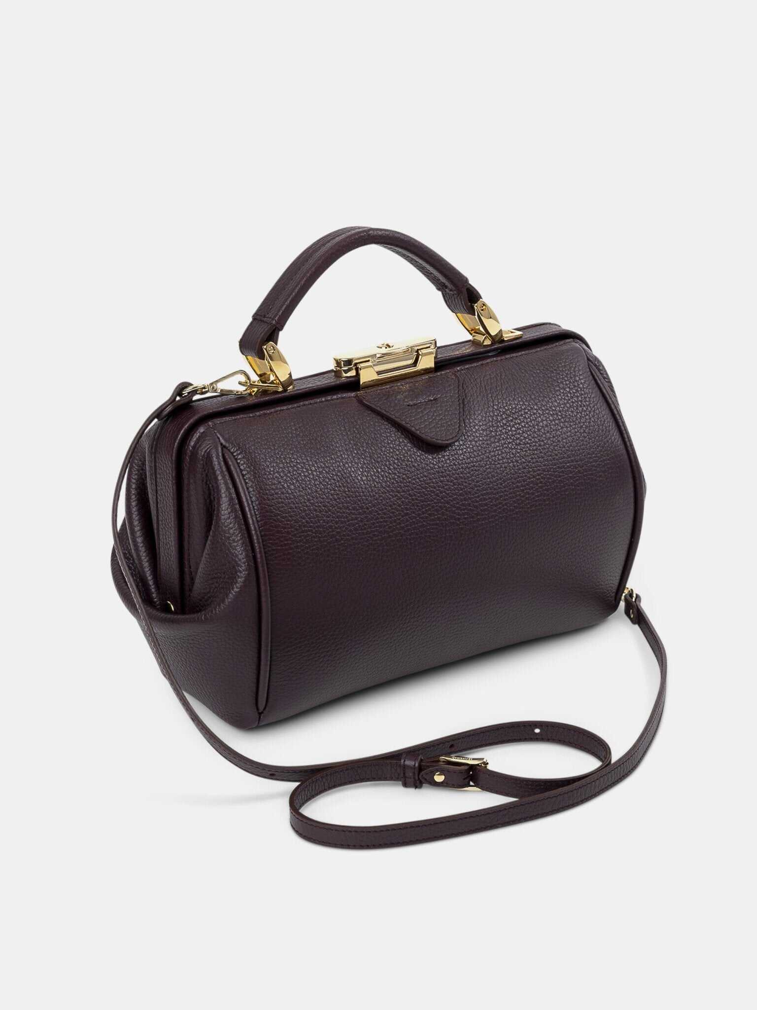 The Sophie -  Bordeaux Calf Grain