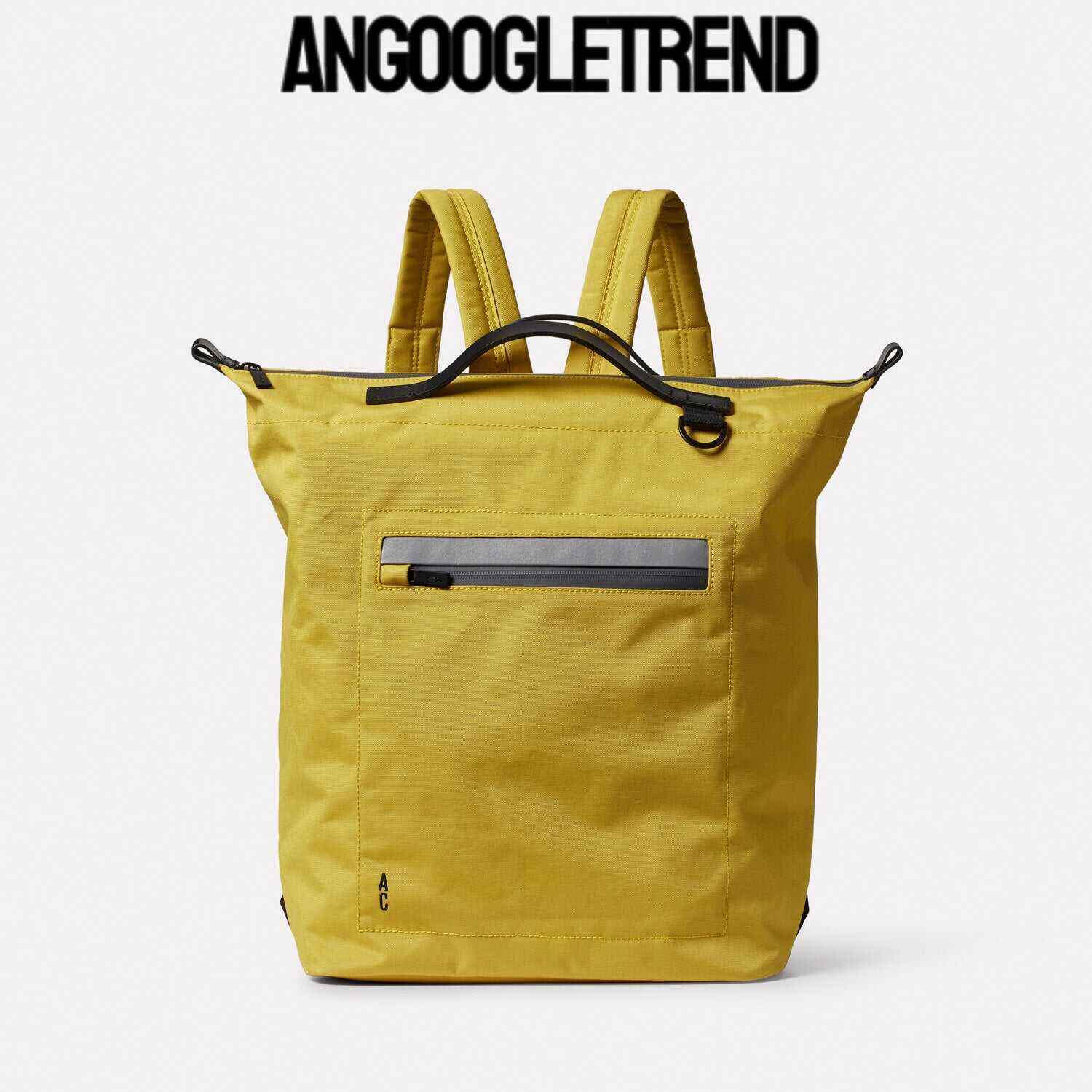 Hoy Travel Cycle Recycled Backpack in Lemon