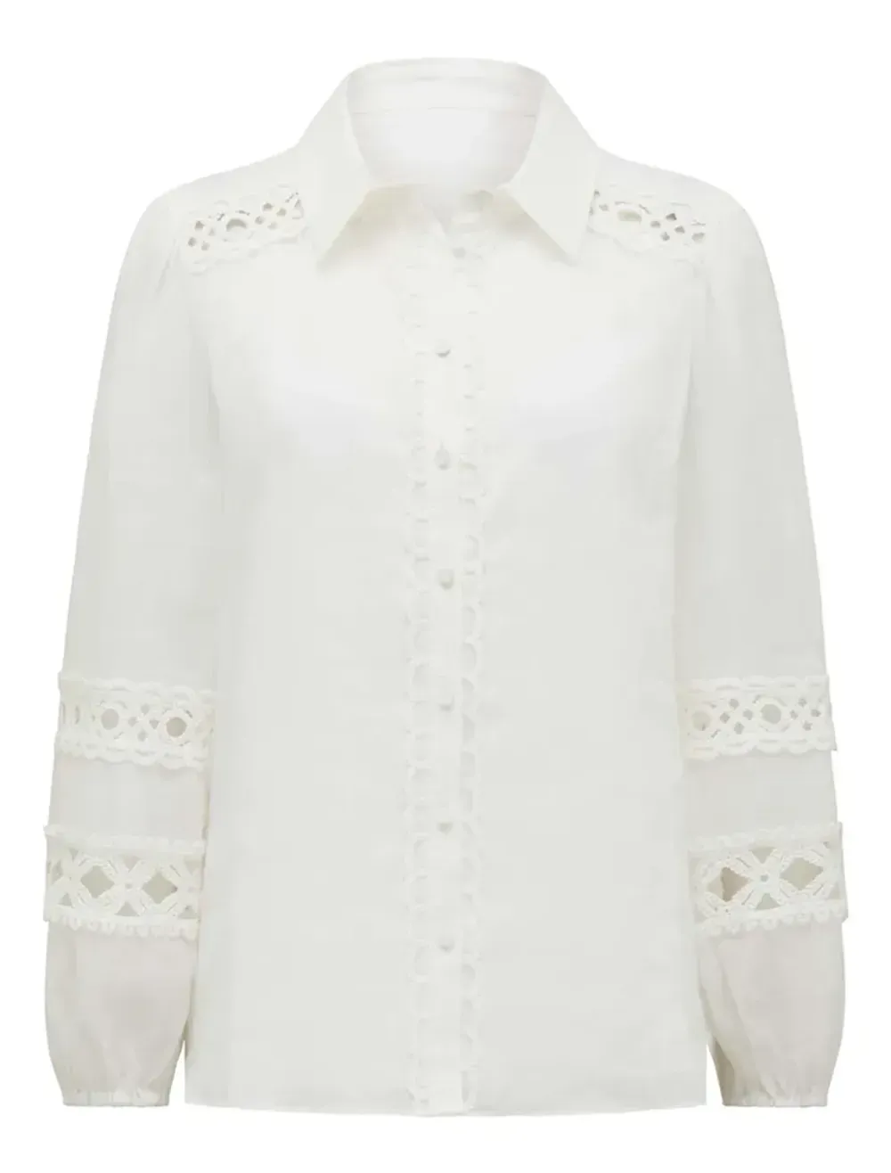 Crochet Trim Shirt