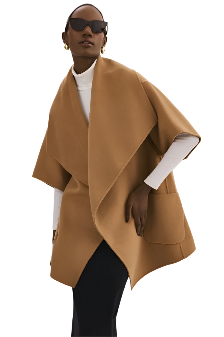 Lamarque Penelope Sleeveless Vest in Camel