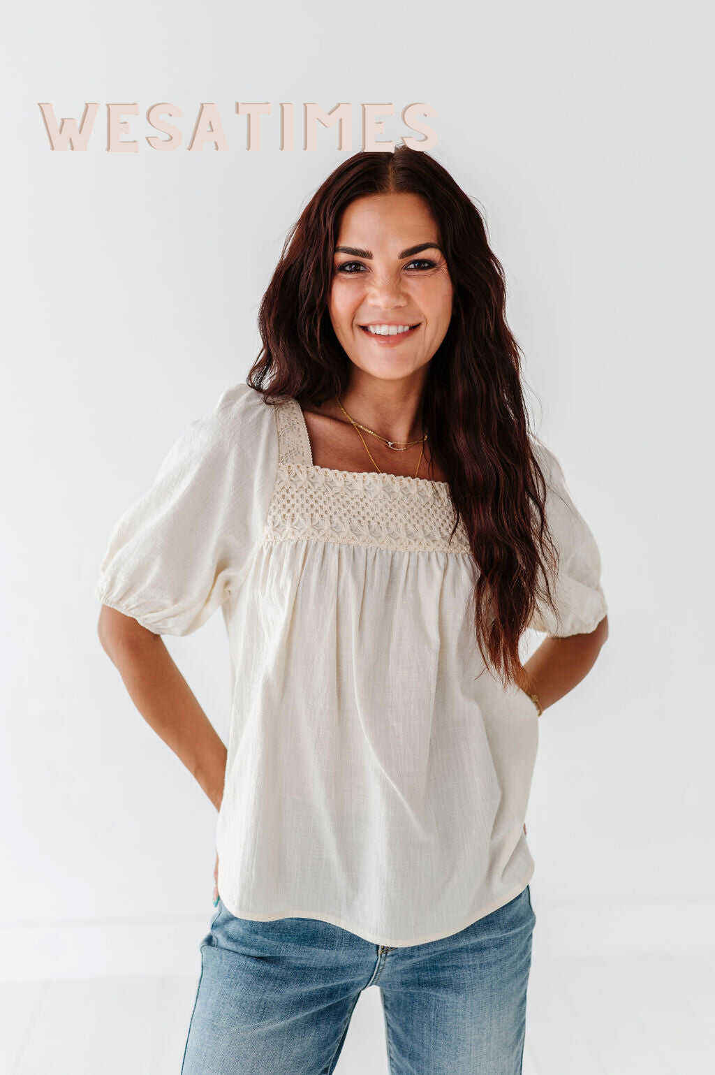 Nora Button Up - Size 3XL Left