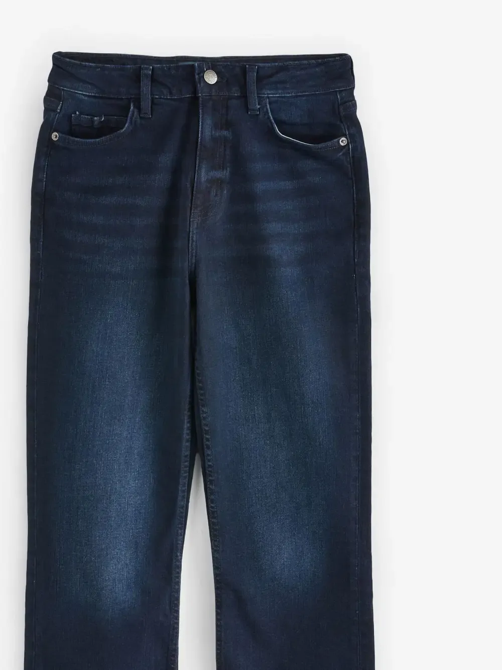 Blue Casual Style Stretch Straight Jeans