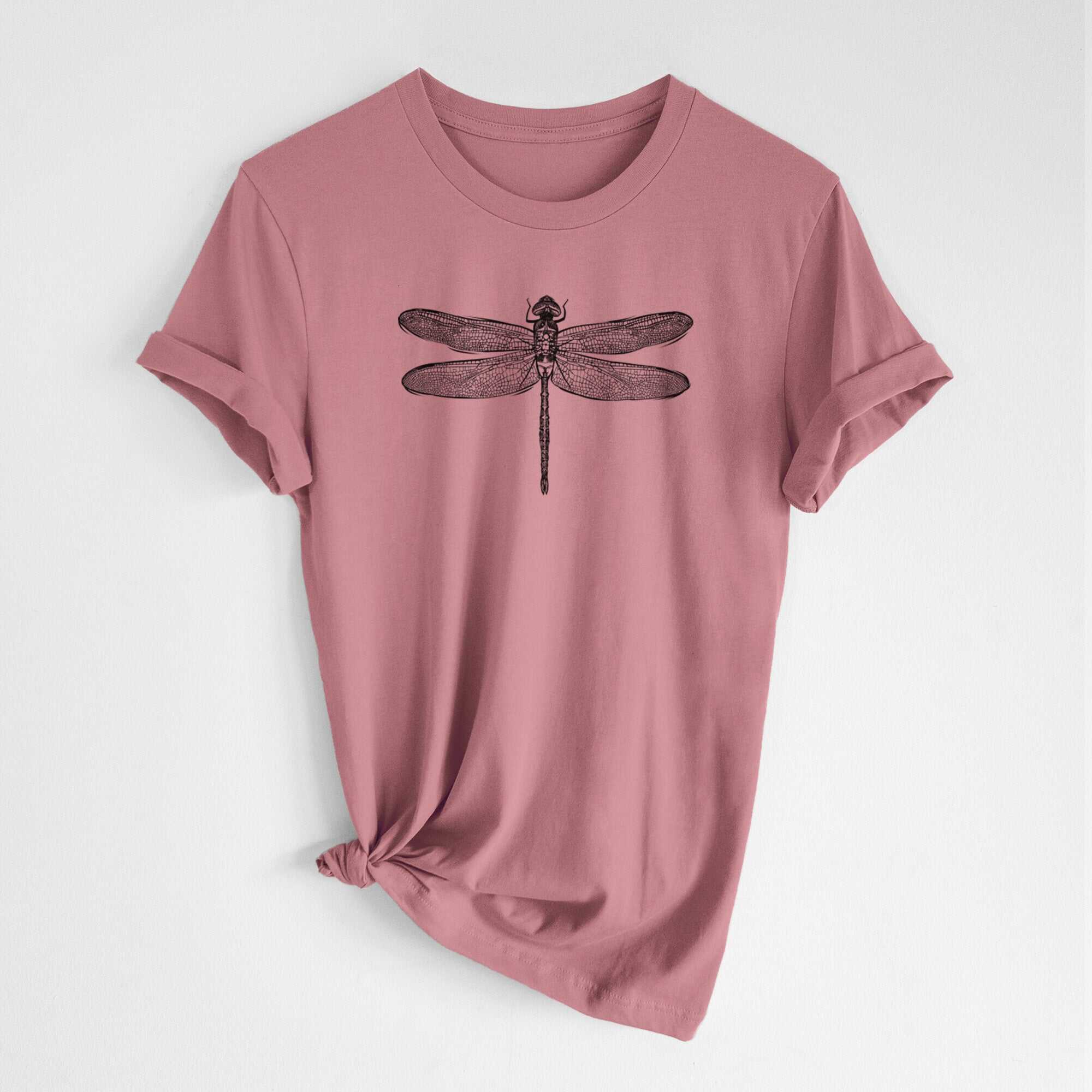 Anax Junius - Green Darner Dragonfly - Lightweight 100% Cotton Unisex Crewneck