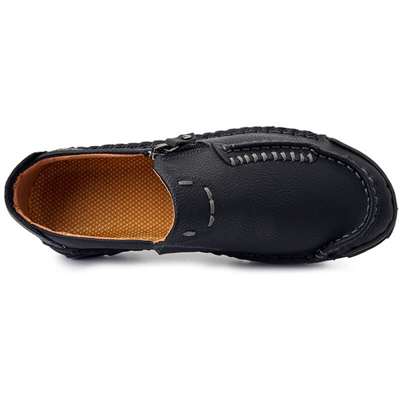 Men's Comfortable Leather Slip-on Orthopedic Shoes