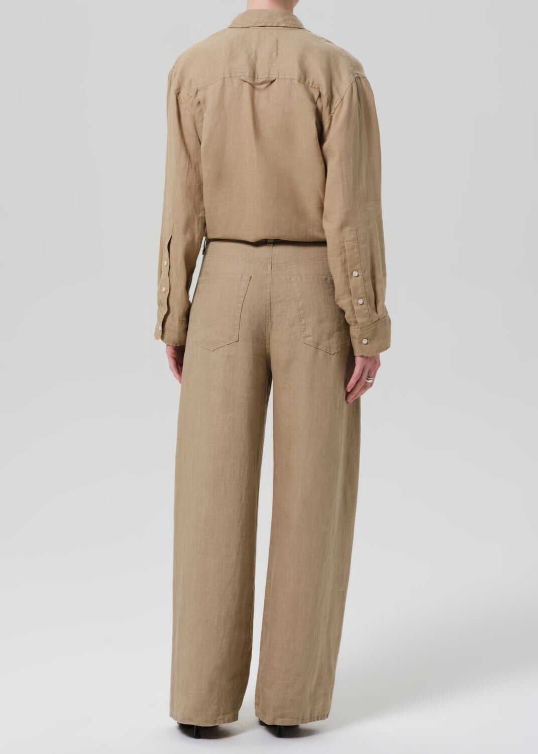 Citizens of Humanity Brynn Drawstring Trouser in Linen