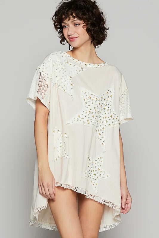 POL Star High Low Shirt Dress (2 COLORS!) FINAL SALE