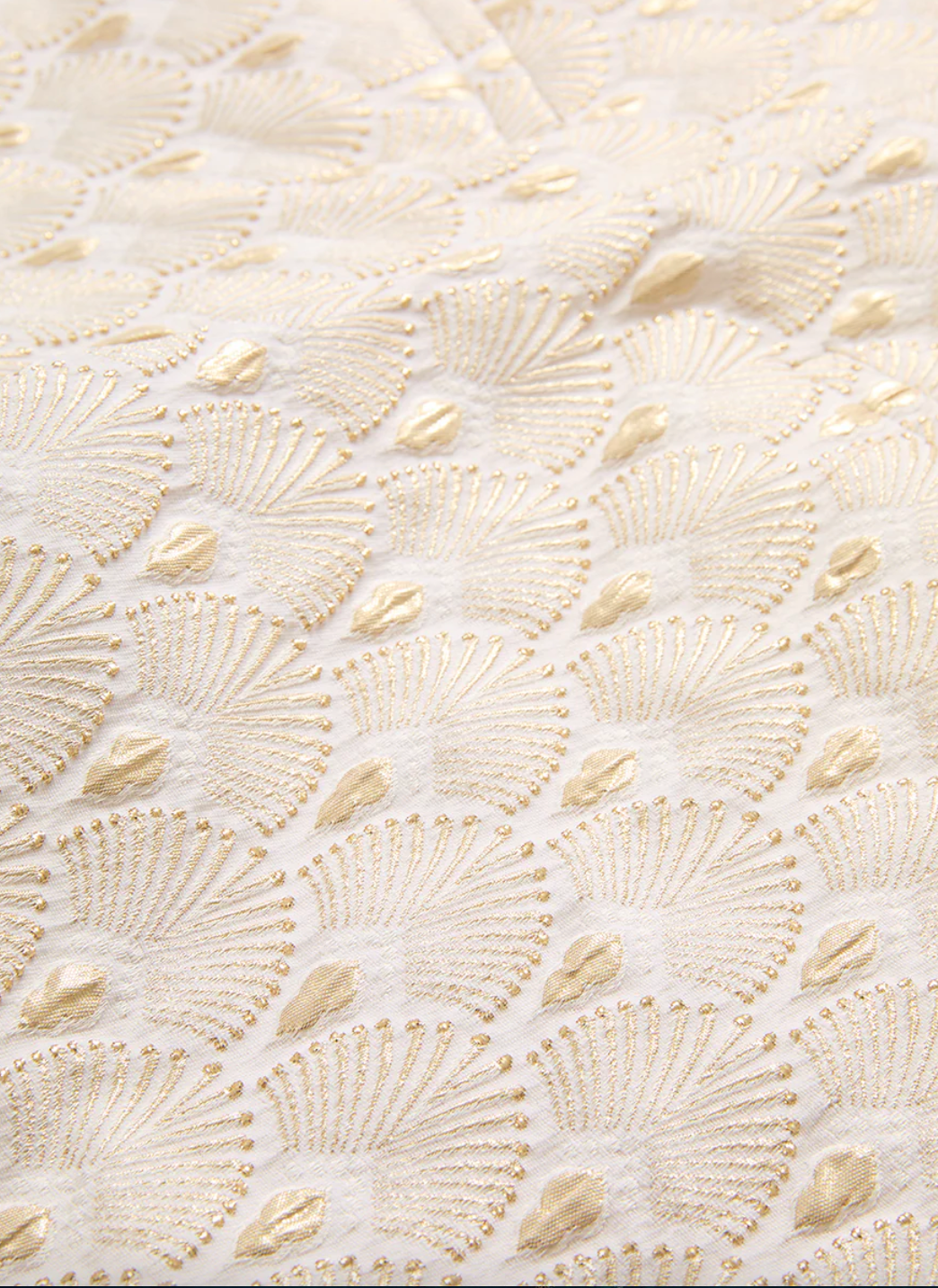 Veronica Beard Jazmin Short in Off White/Gold
