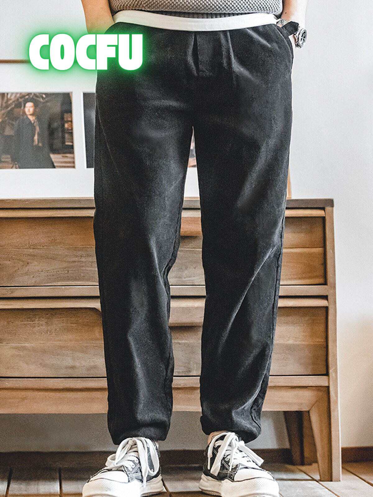 M's Corduroy Relaxed Fit Straight Pants