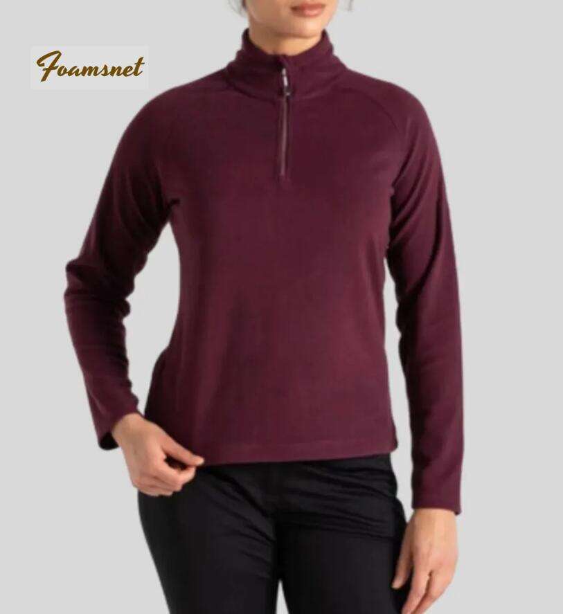 Burgundy Freeform Fleece