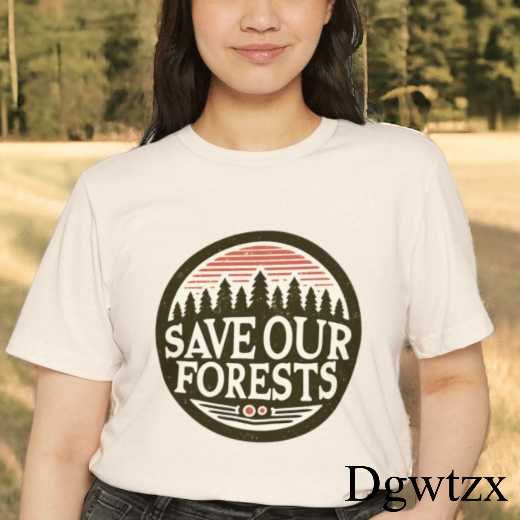 Save Our Forests, Recycled Organic T-Shirt