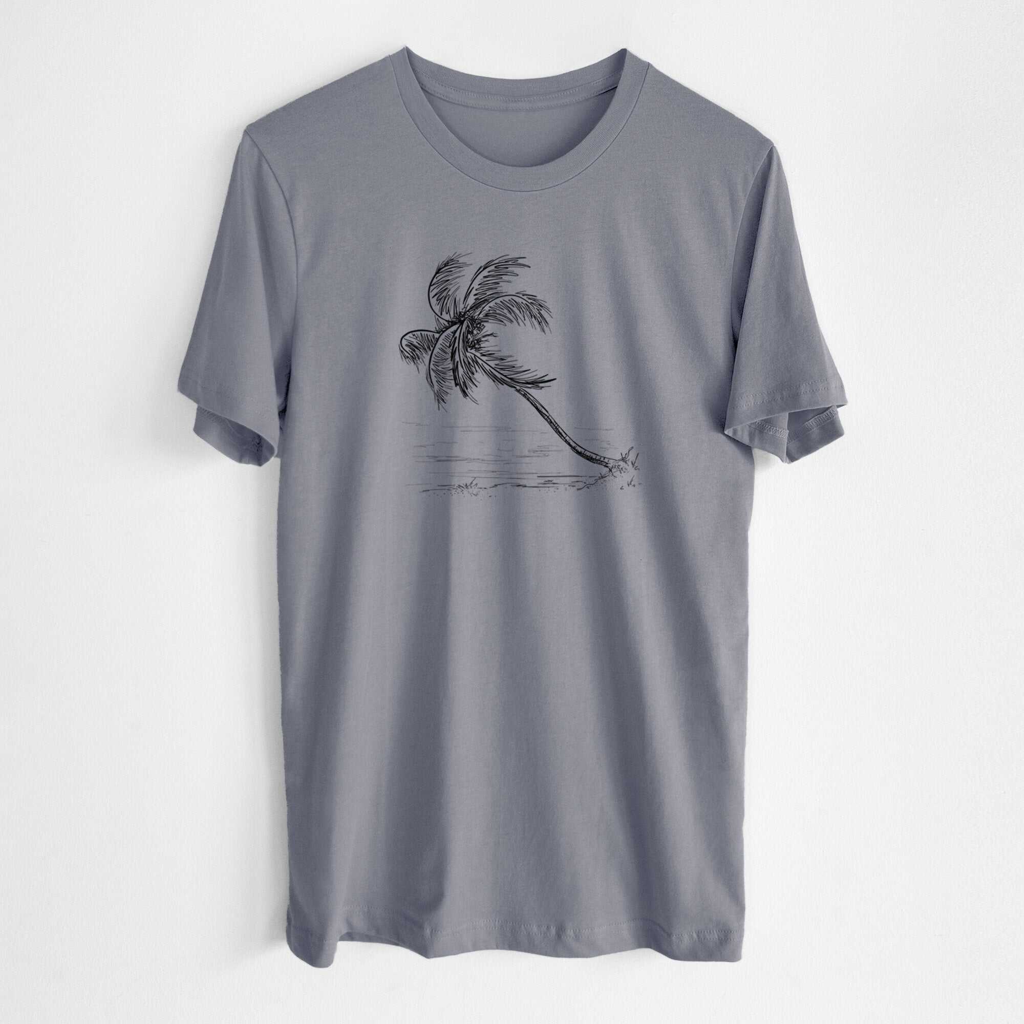 Coconut Palm - Cocos nucifera - Lightweight 100% Cotton Unisex Crewneck