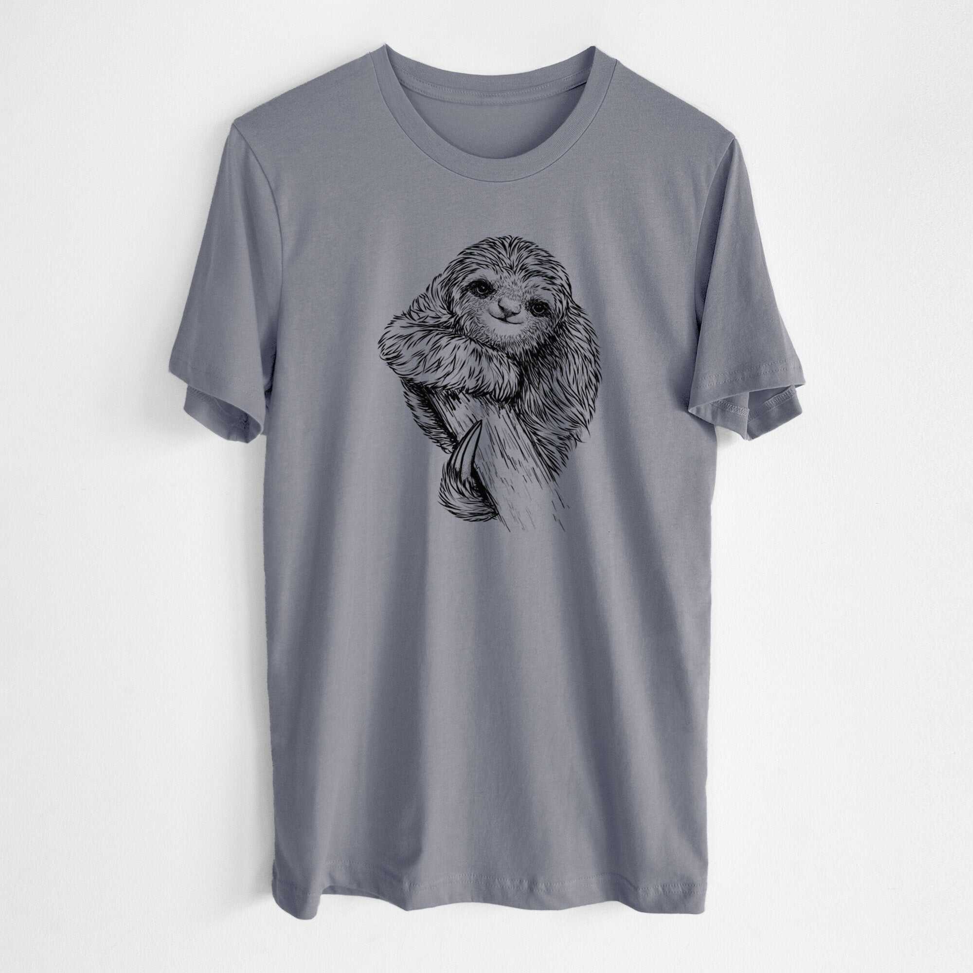 Pygmy Three-toed Sloth - Bradypus pygmaeus - Lightweight 100% Cotton Unisex Crewneck
