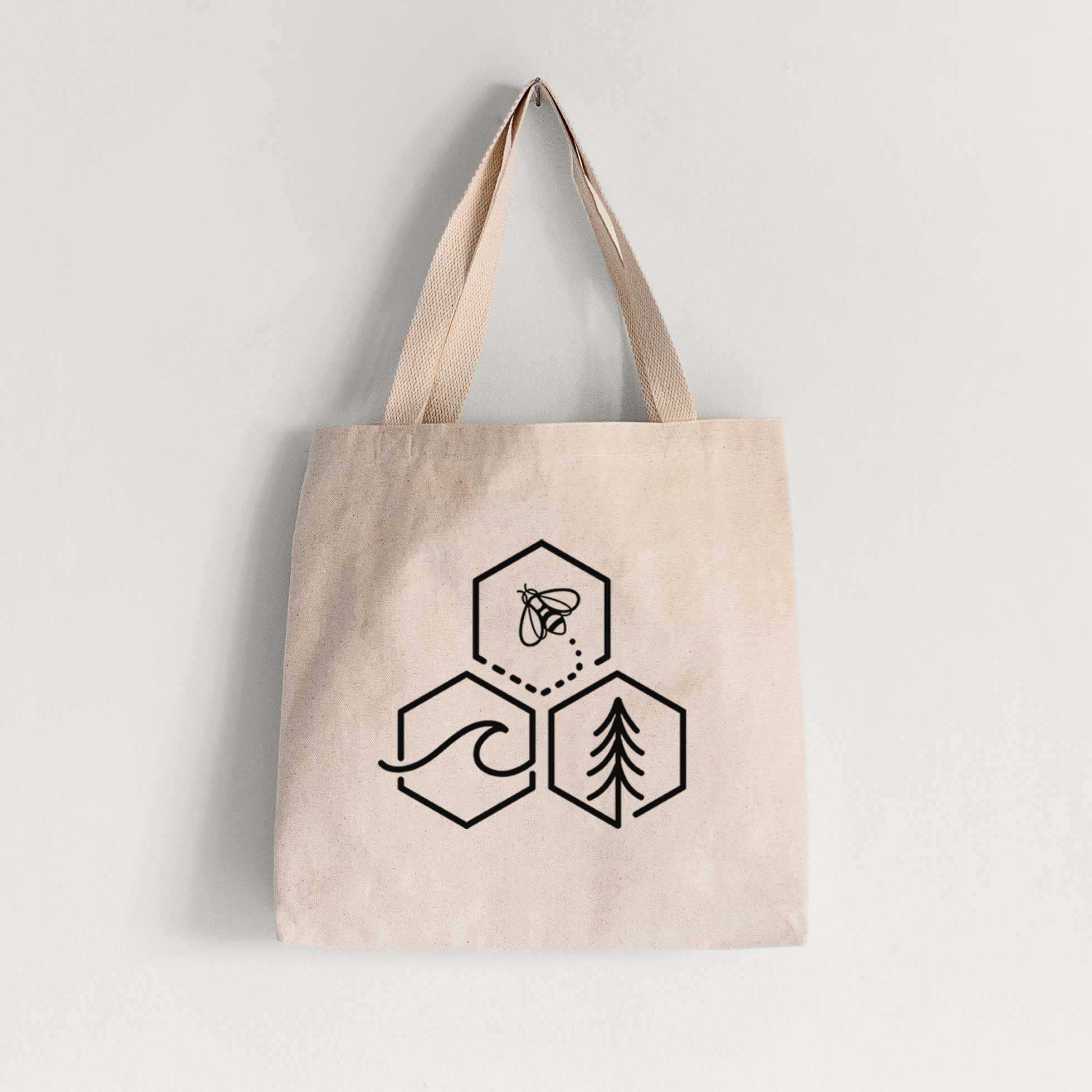 Bee-Sea-Tree Triptych - Tote Bag