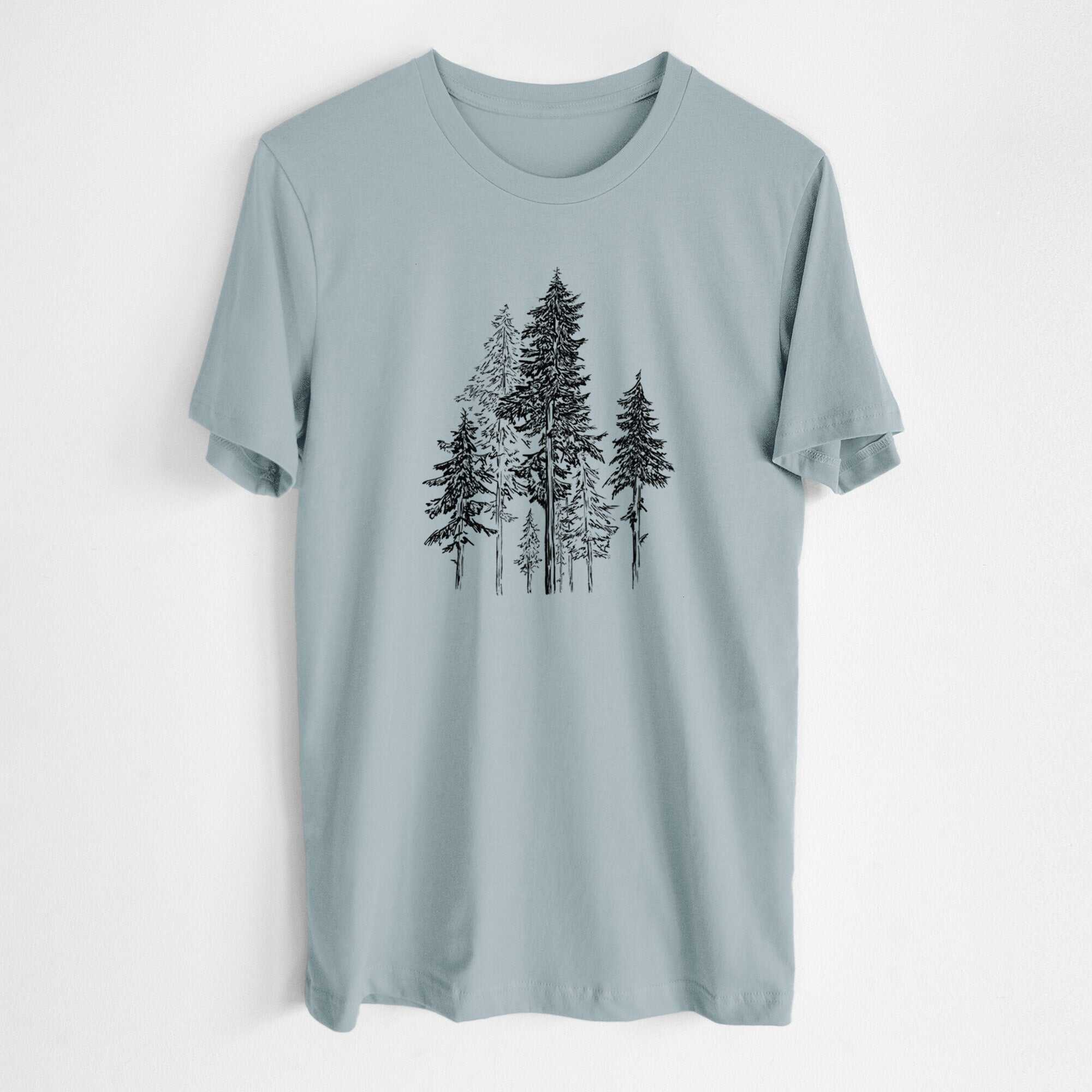 Hemlock Forest - Lightweight 100% Cotton Unisex Crewneck