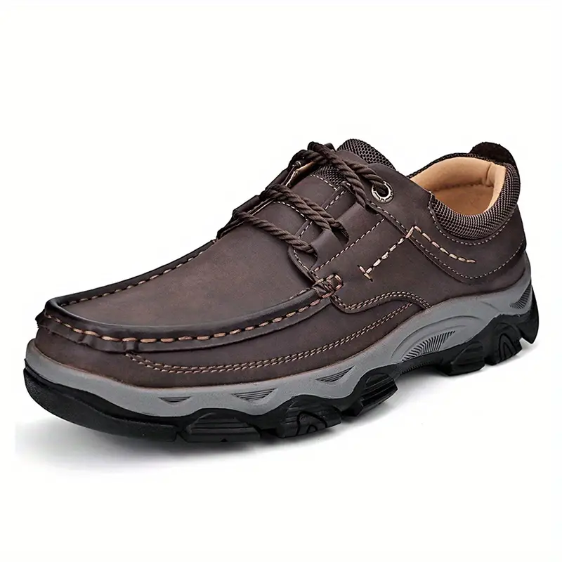 Mens Comfortable Arch Support Orthopedic Leather Shoes Sinarey 7167