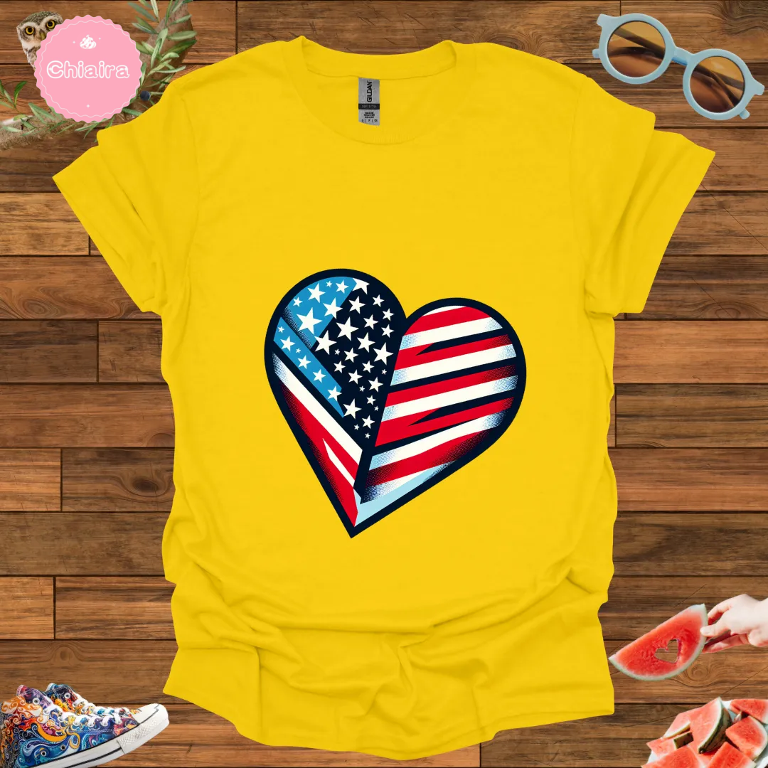 ChiairaJAmerican Heart T-Shirt