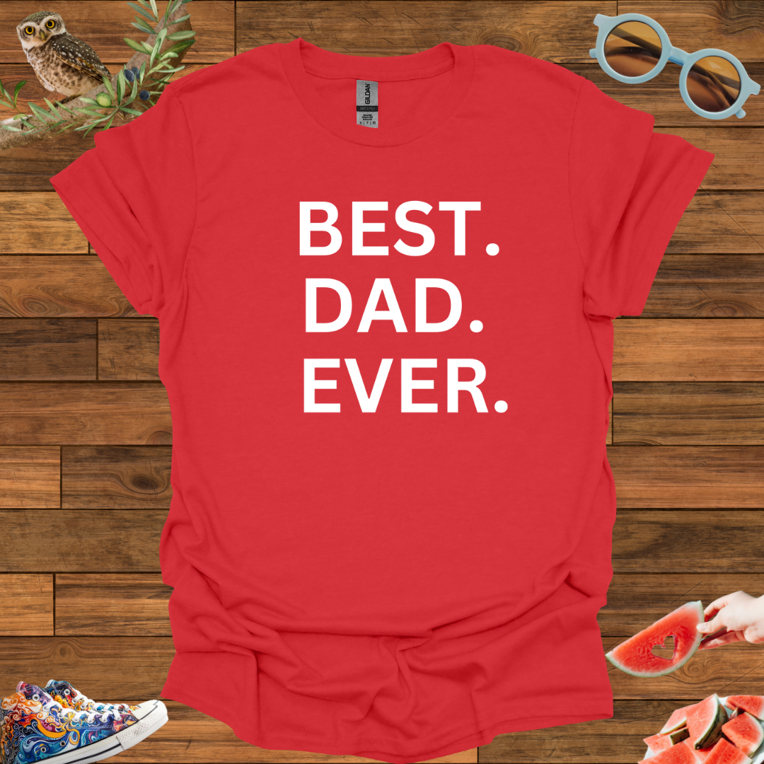 ZCKBDBEST DAD EVER T-Shirt