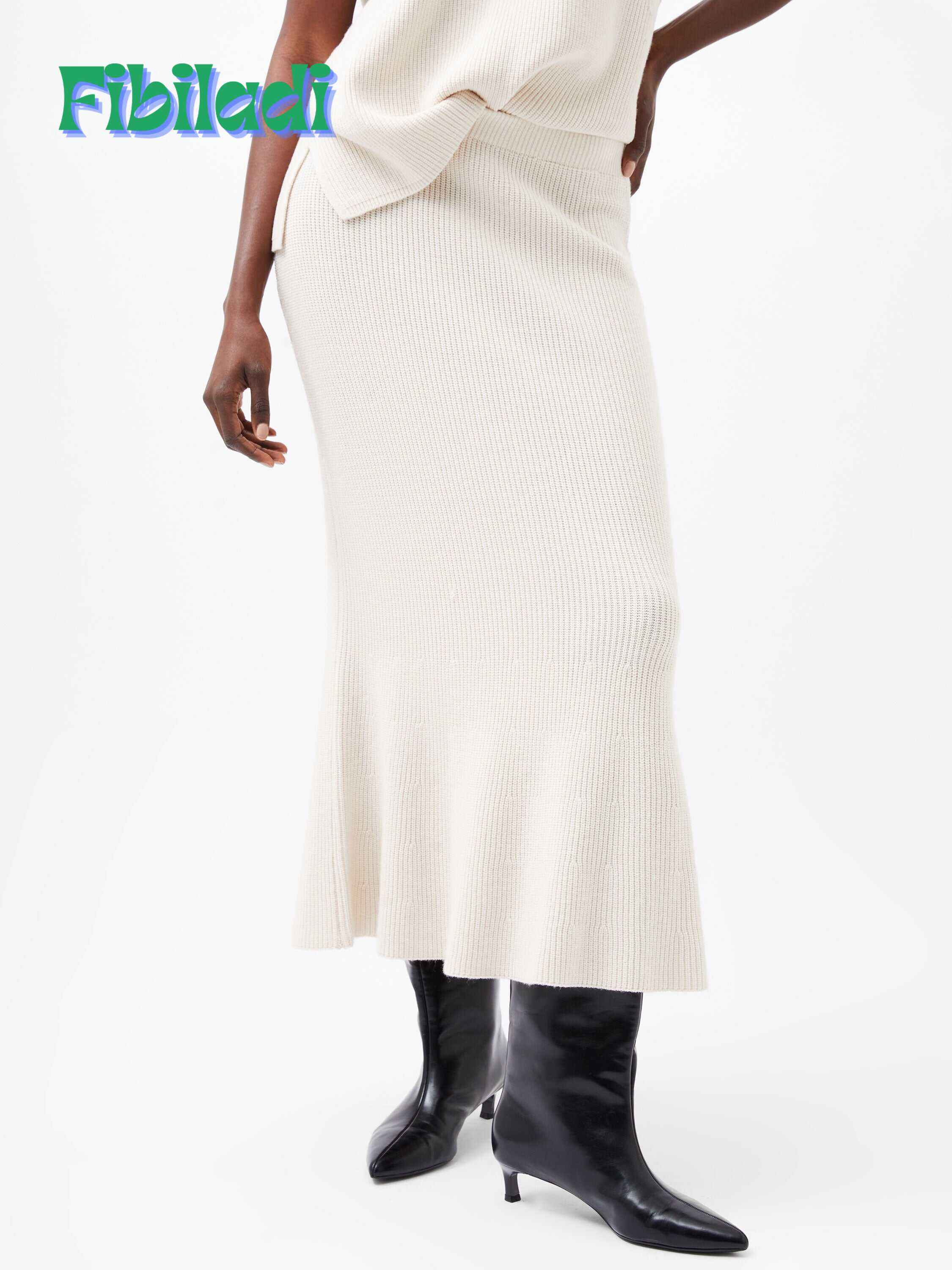 Nariko Knit Maxi Skirt