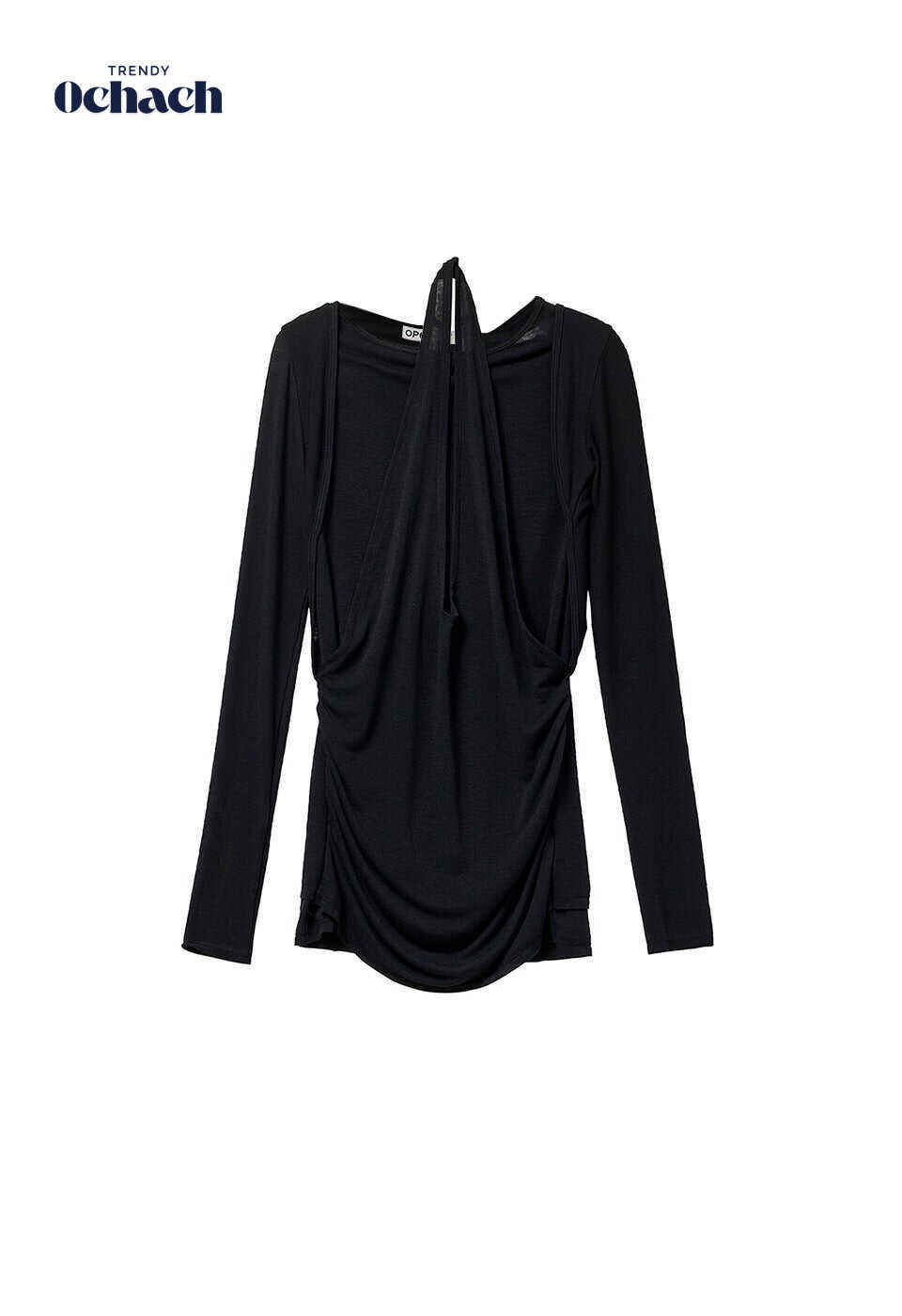CONVERTIBLE BOLERO TOP, BLACK