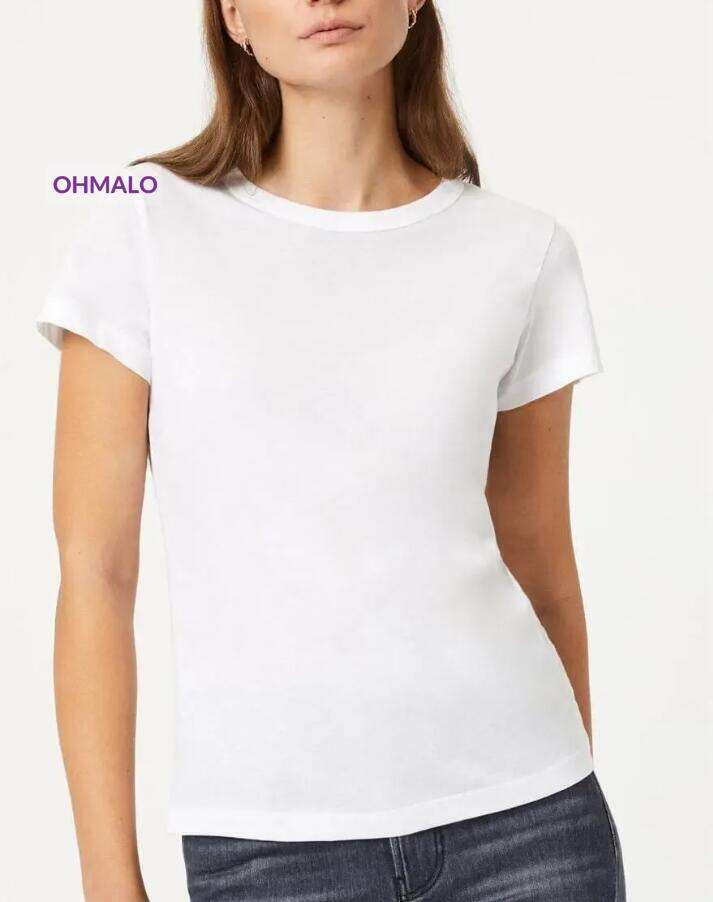 Slim Crew Neck White T-Shirt