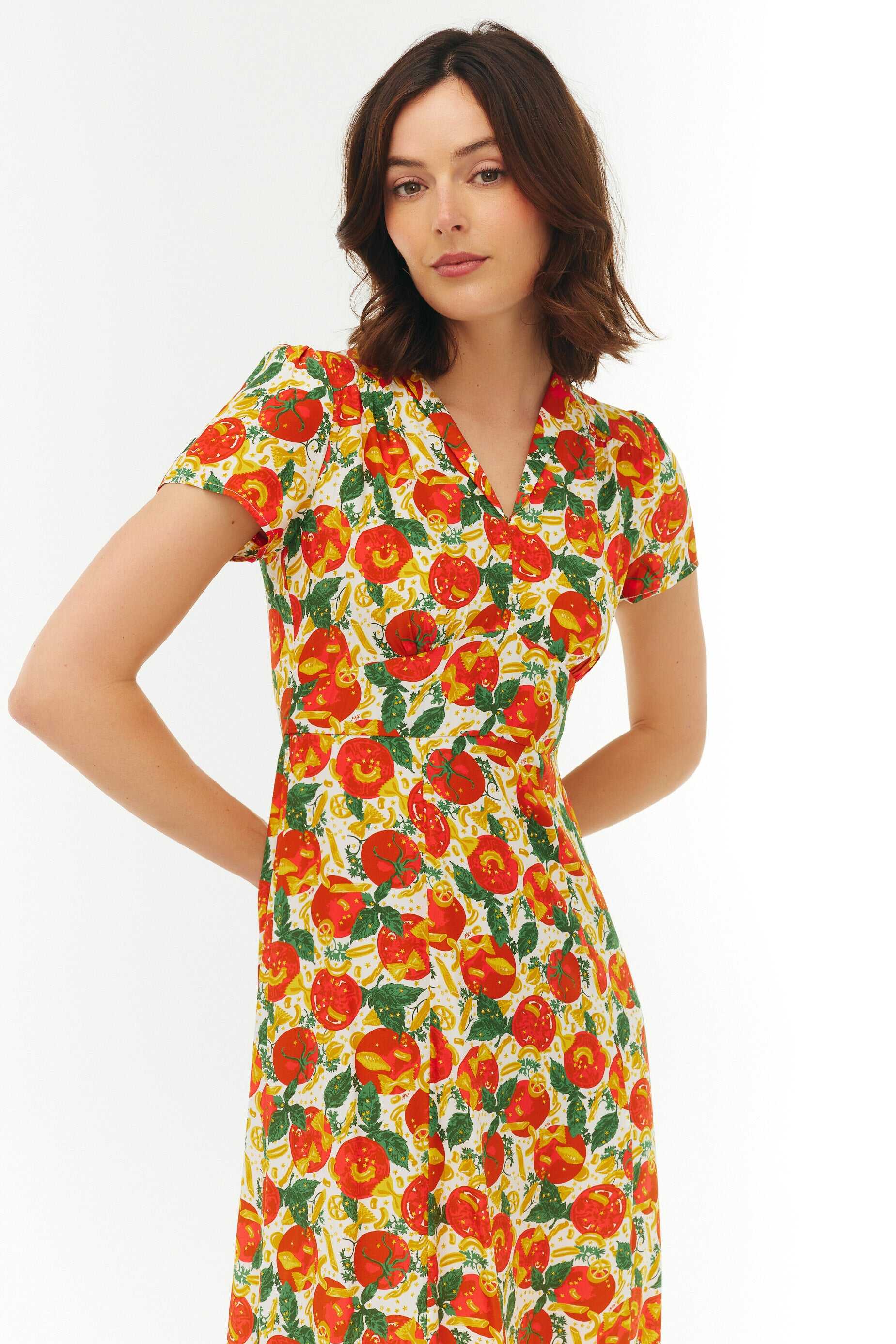 Silk Morgan Dress