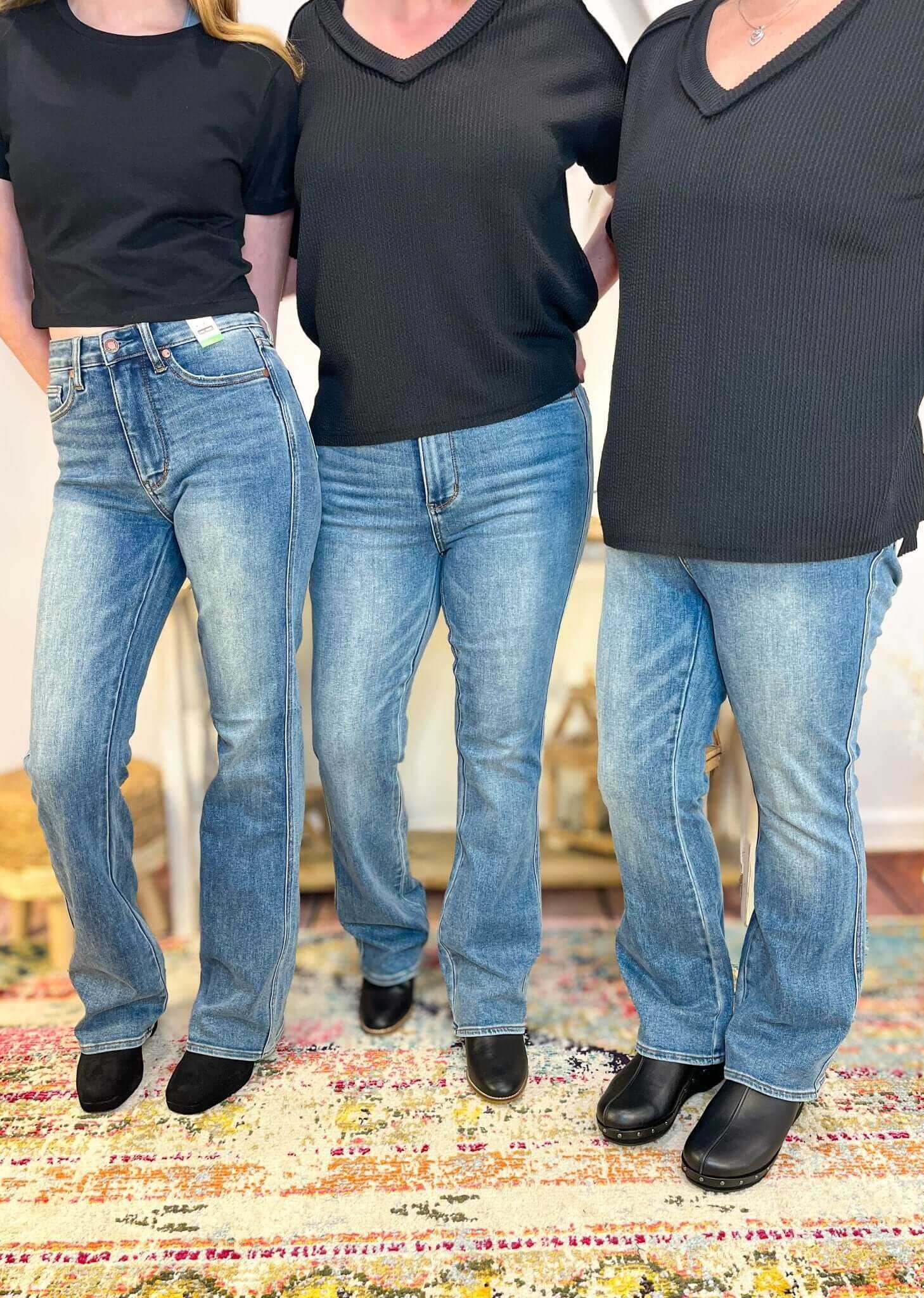 Judy Blue Perfect Fit Tummy Control High Rise Bootcut Jean - Short, Regular, Long Inseam