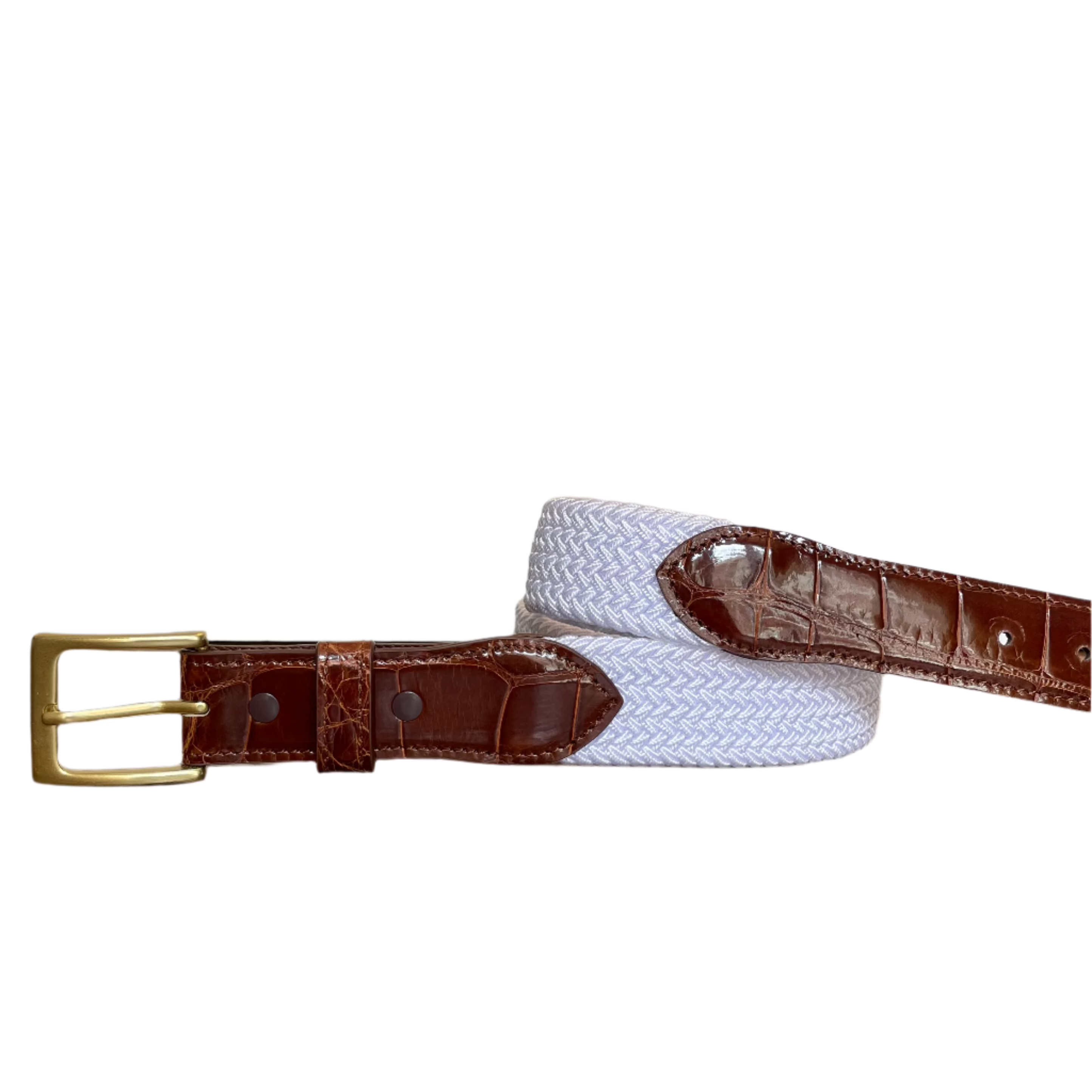 The Stretch Belt, White