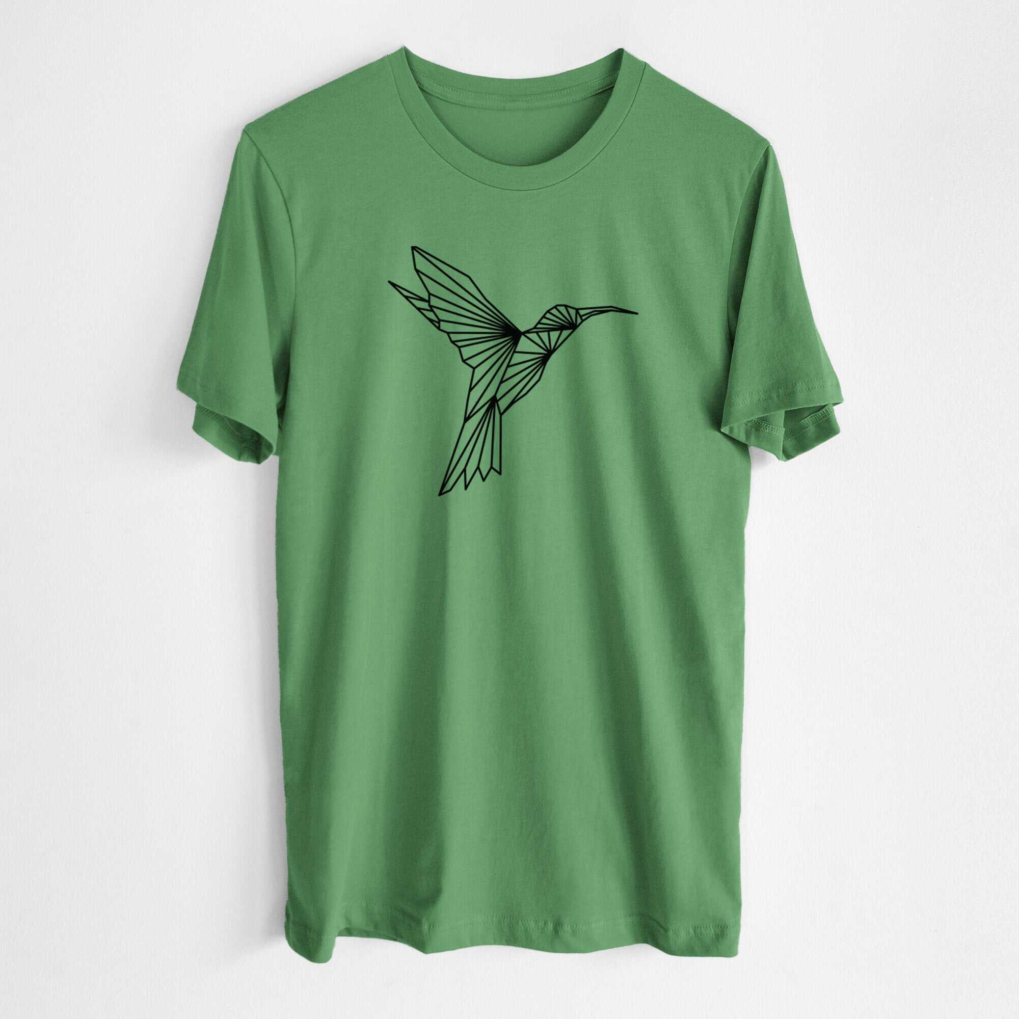 Geometric Hummingbird - Lightweight 100% Cotton Unisex Crewneck