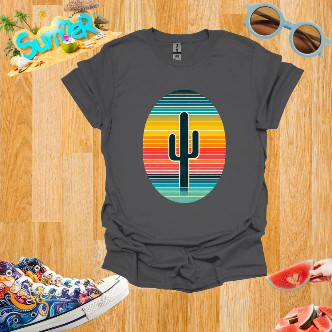 ZCKBDColorful Cactus T-Shirt