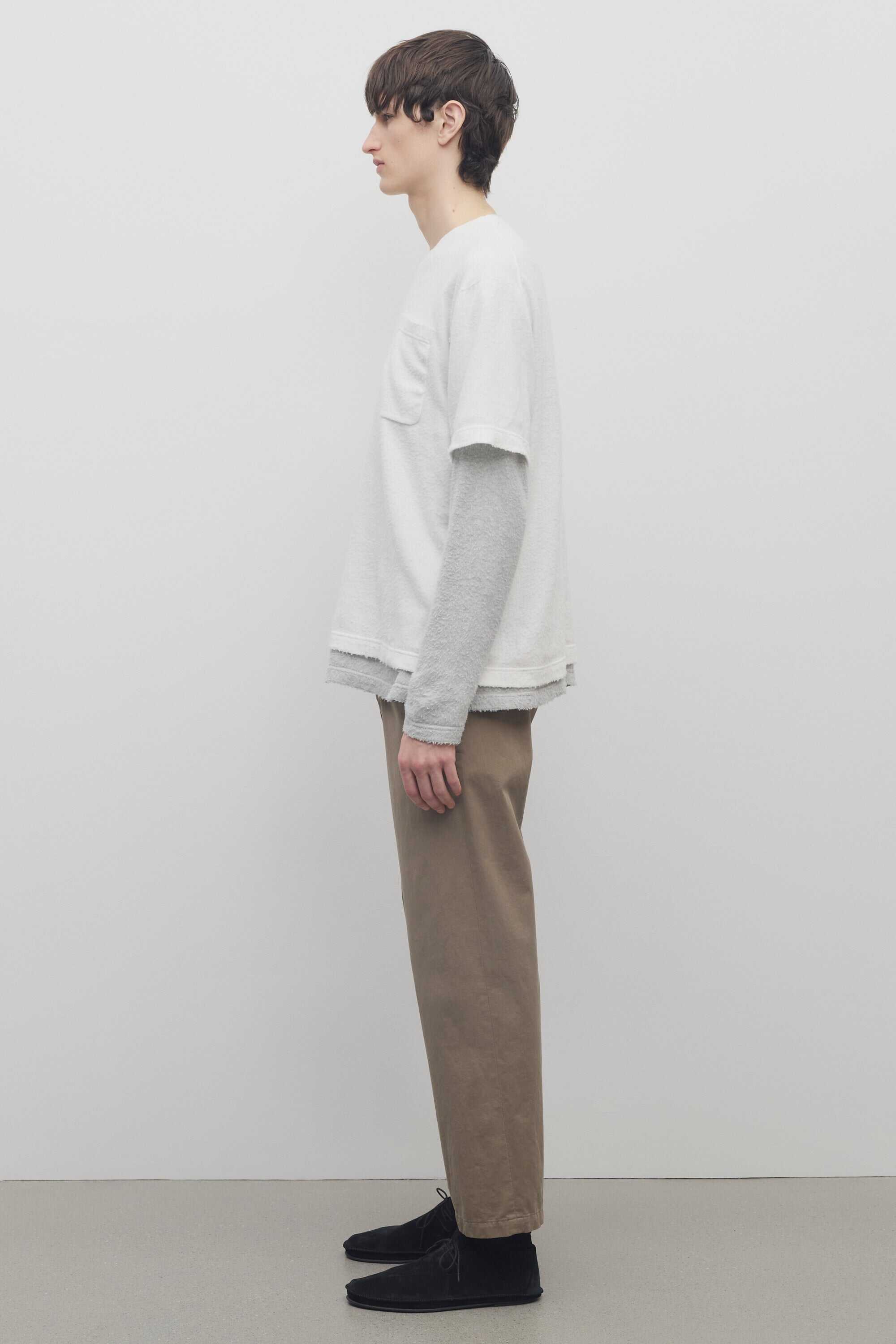 Zack Pant in Cotton and Cashmere