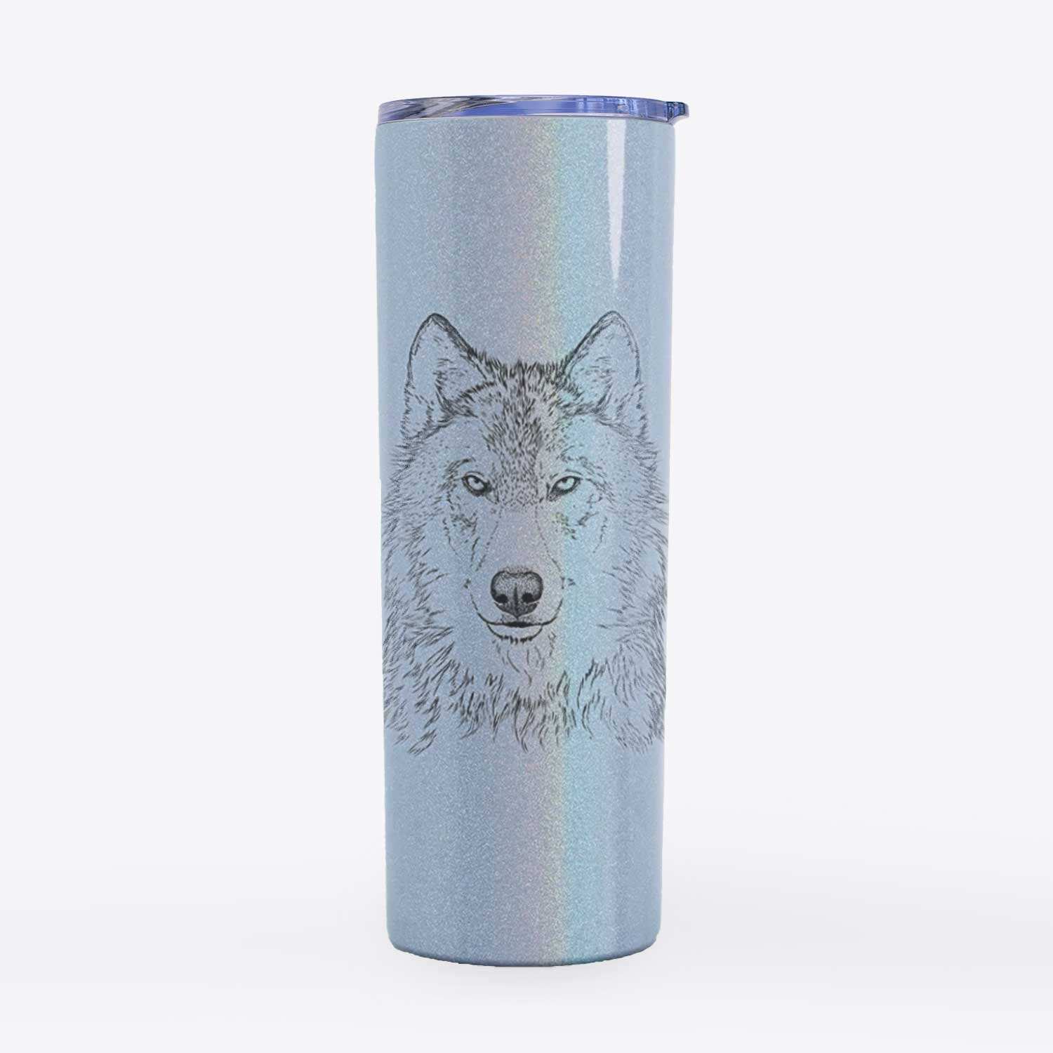 Grey Wolf - Canis lupus - 20oz Skinny Tumbler