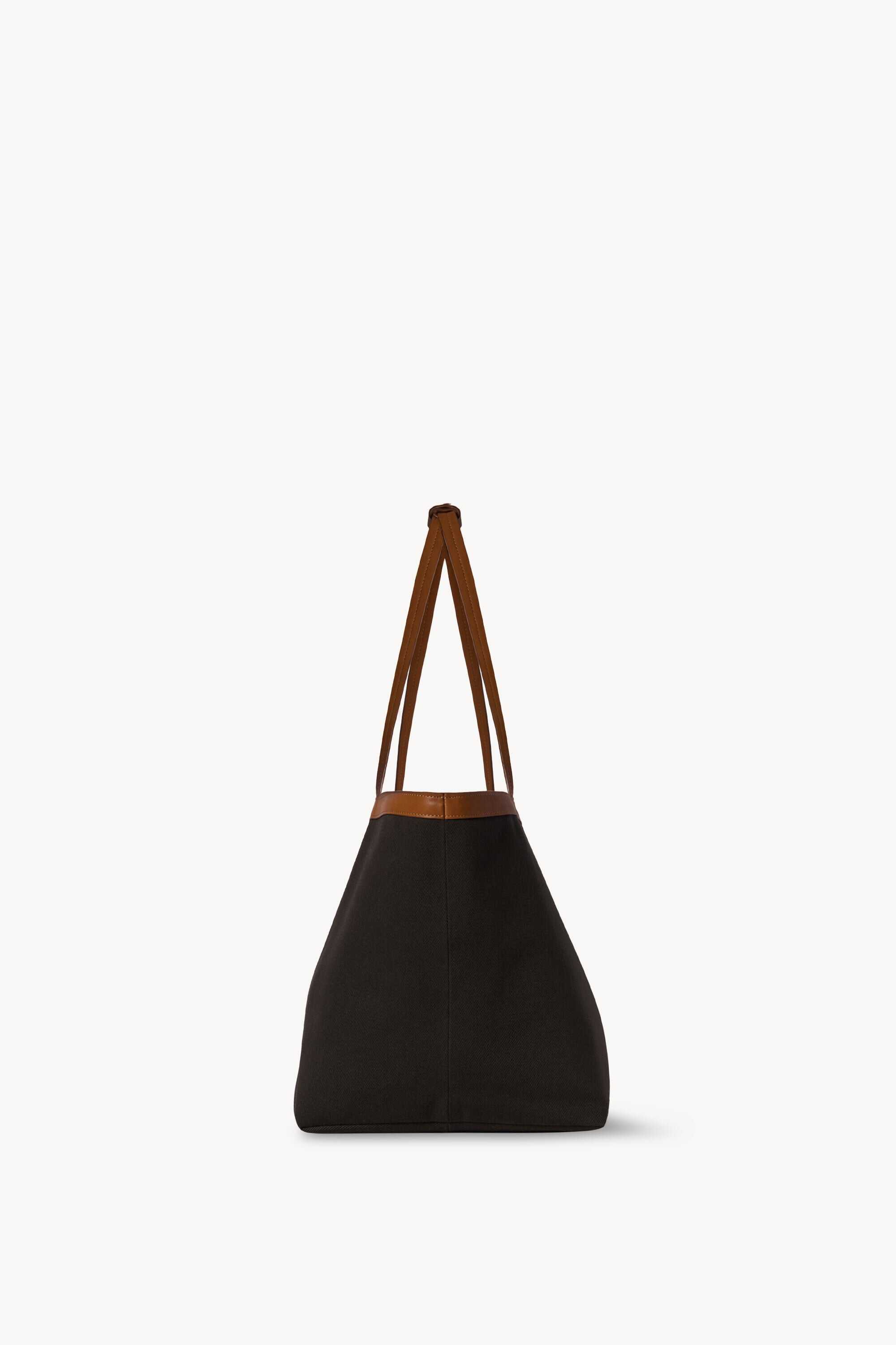Park Tote Three Canvas Bag in Cotton and Leather