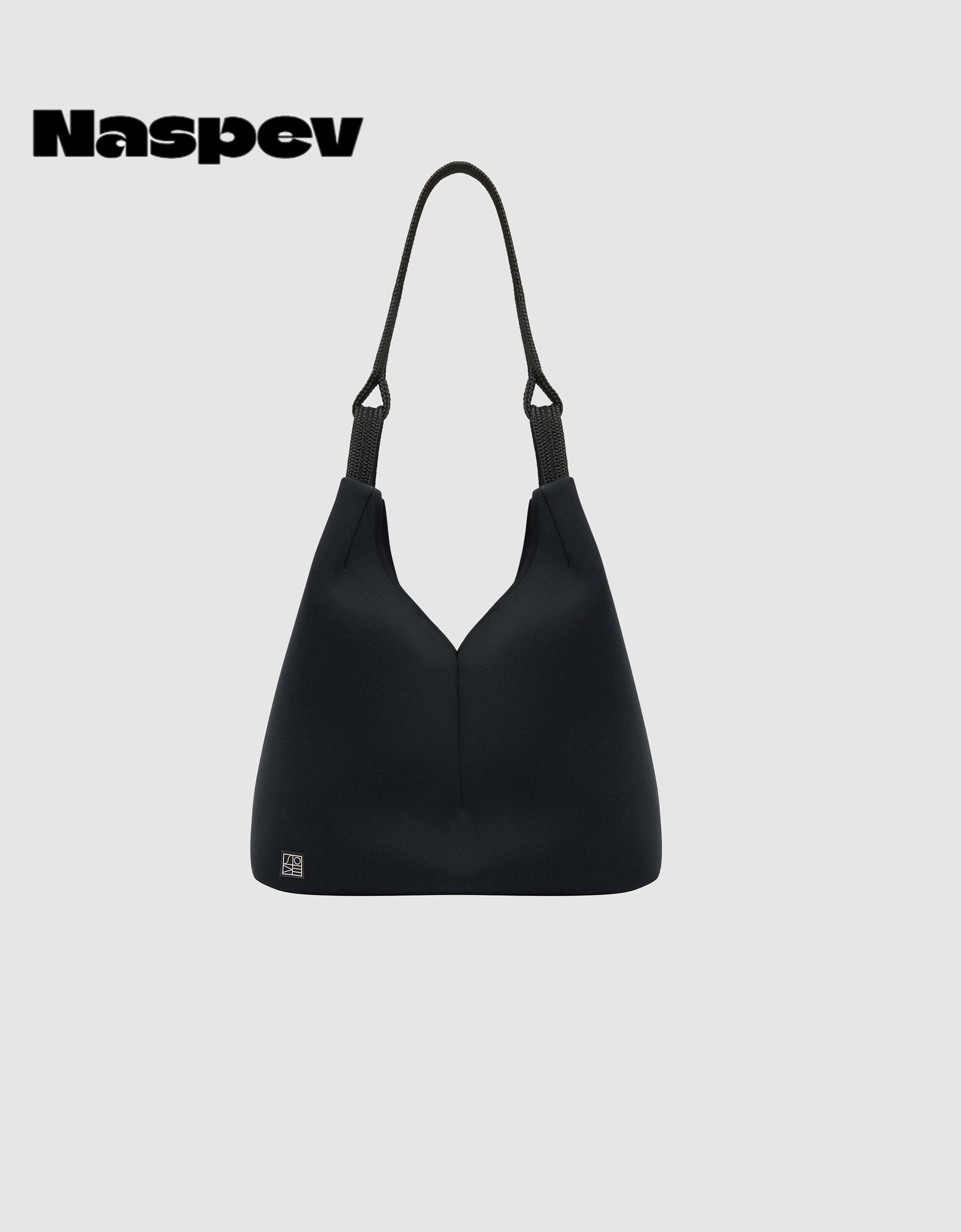 Solstice mini tote in black