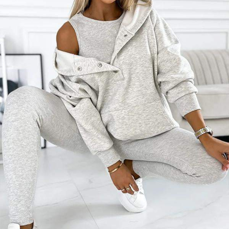 Casual Comfort Sweatshirt Suit