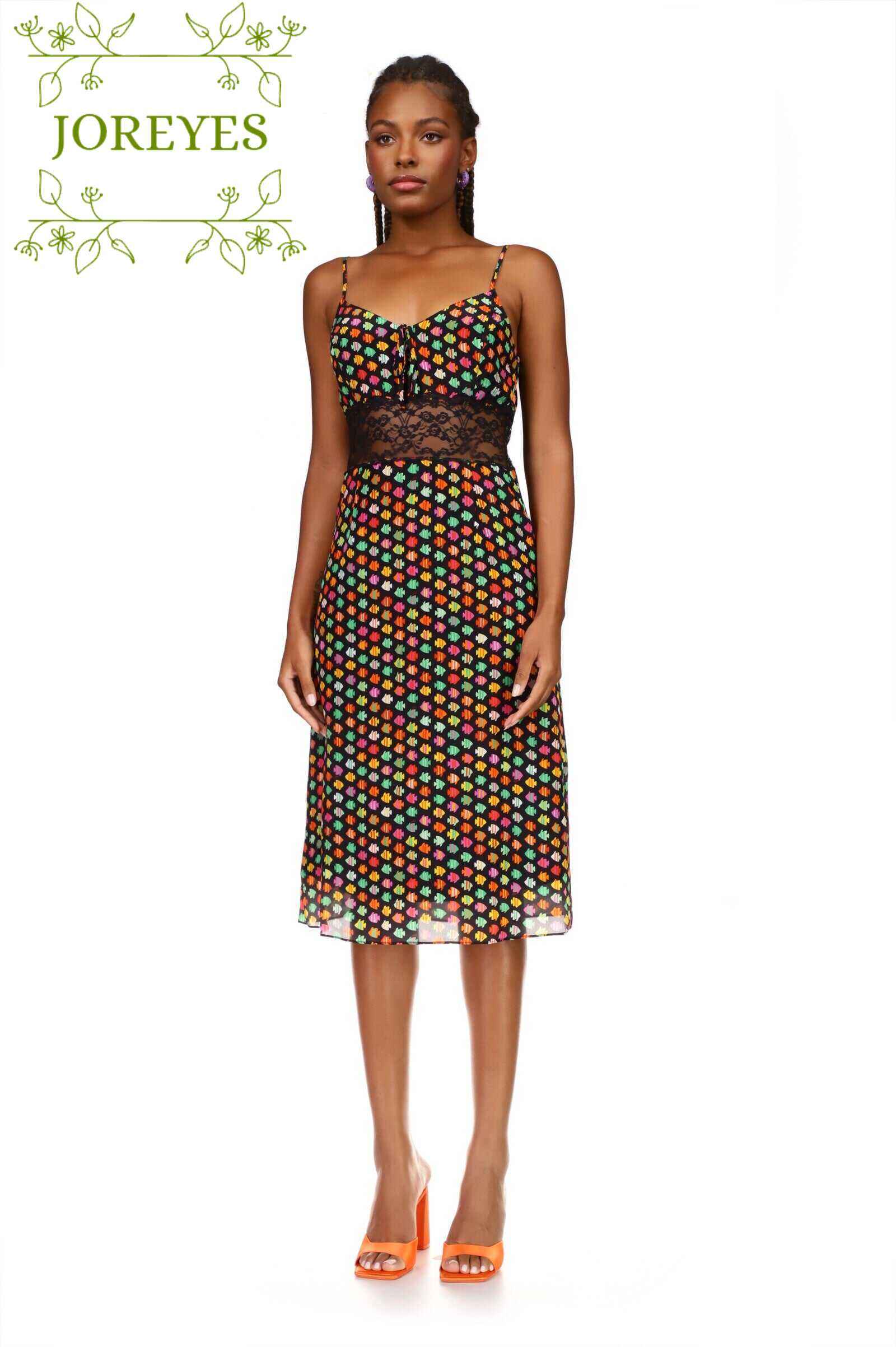 Chrissy Lace Slip Dress