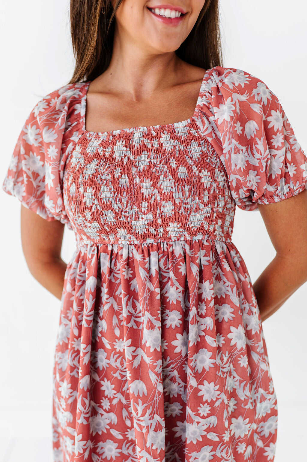 Kimberly Smocked Dress - Size 3X & 4X Left