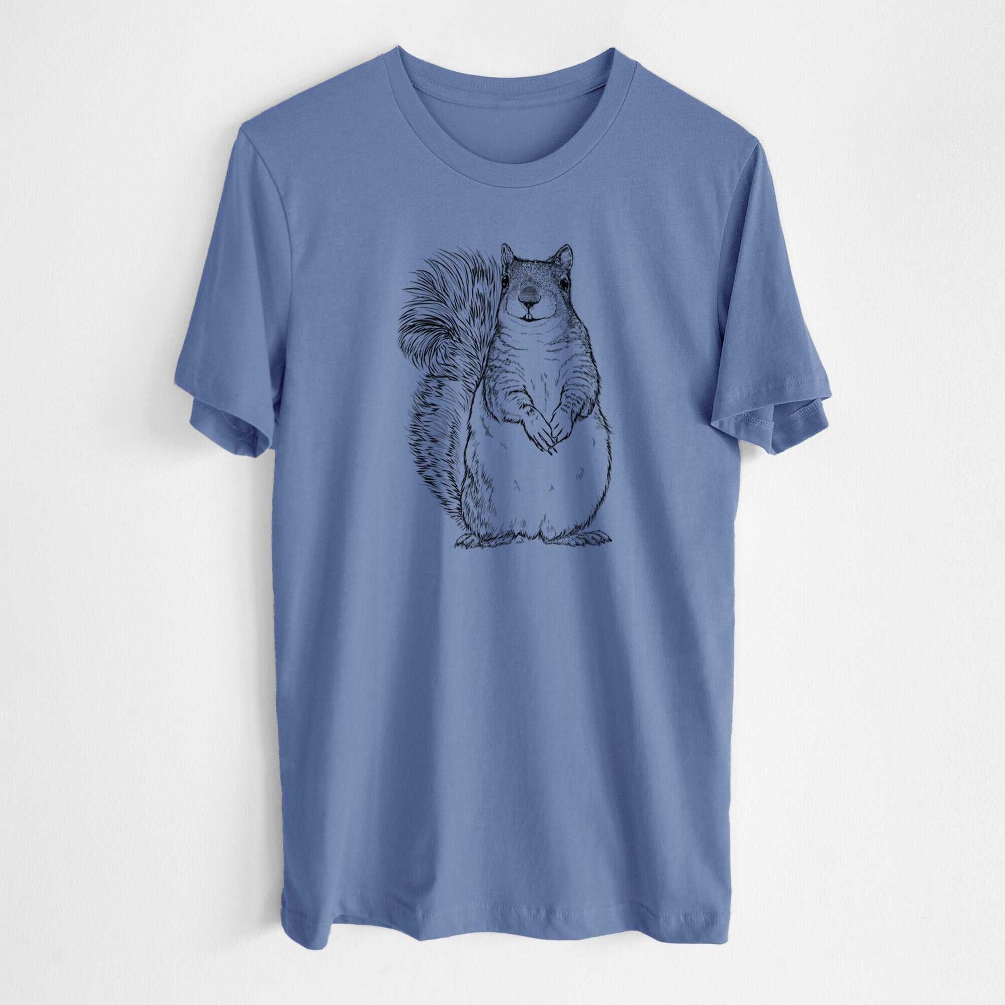 Western Grey Squirrel - Sciurus griseus - Lightweight 100% Cotton Unisex Crewneck