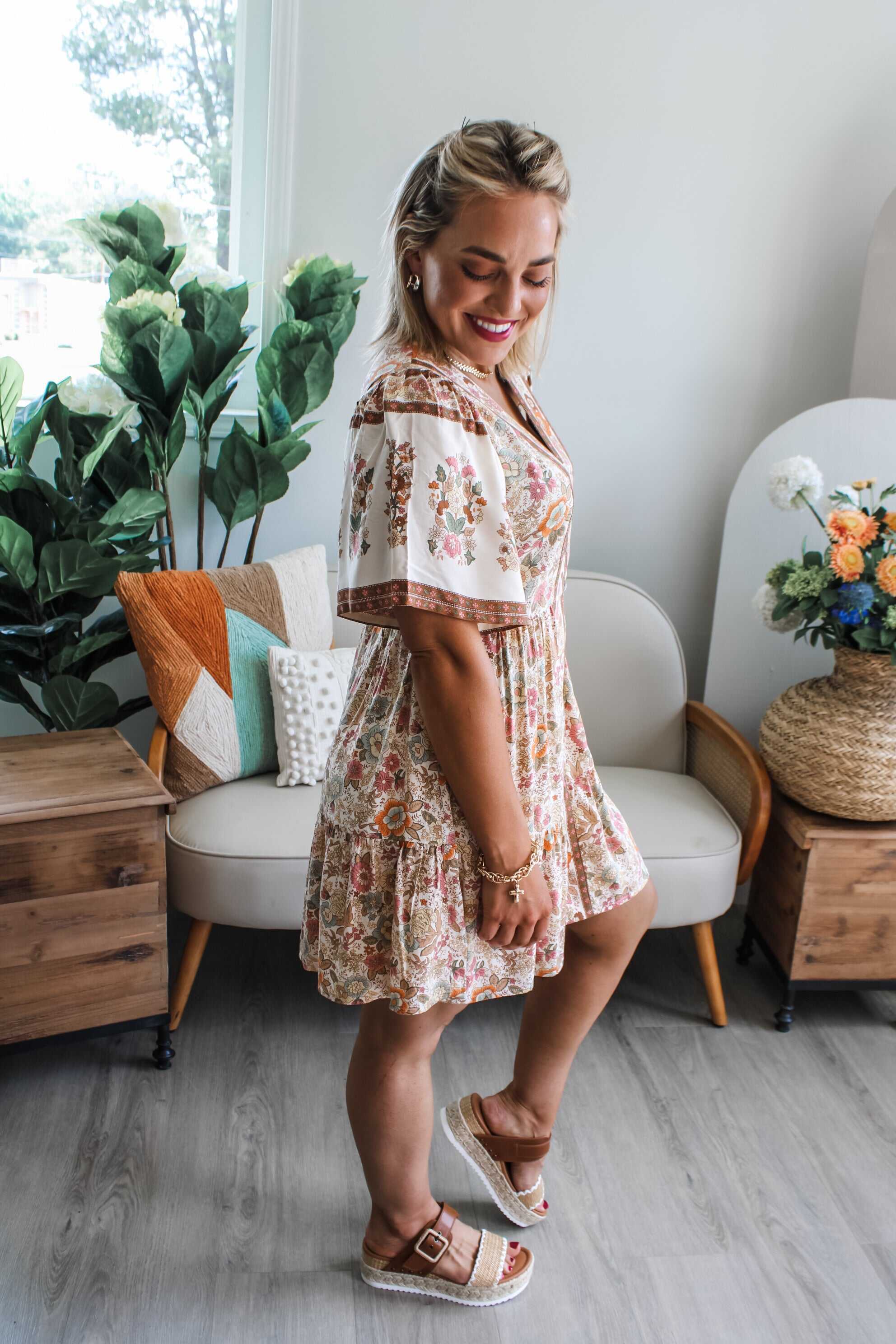Dress The Part • Cream Floral