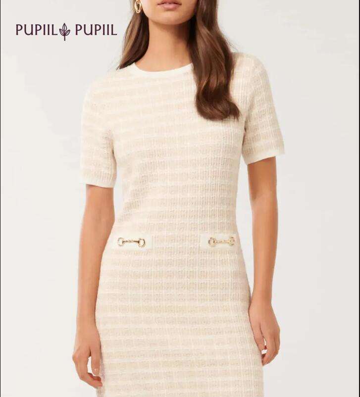 Check Mini Dress