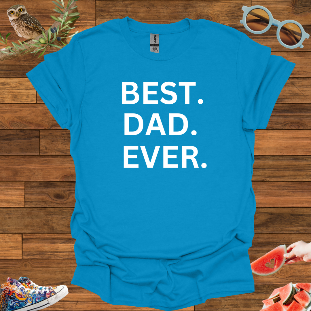 ZCKBDBEST DAD EVER T-Shirt