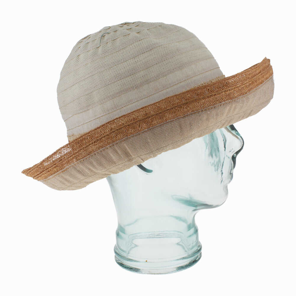 Rolled Brim Sun Hat